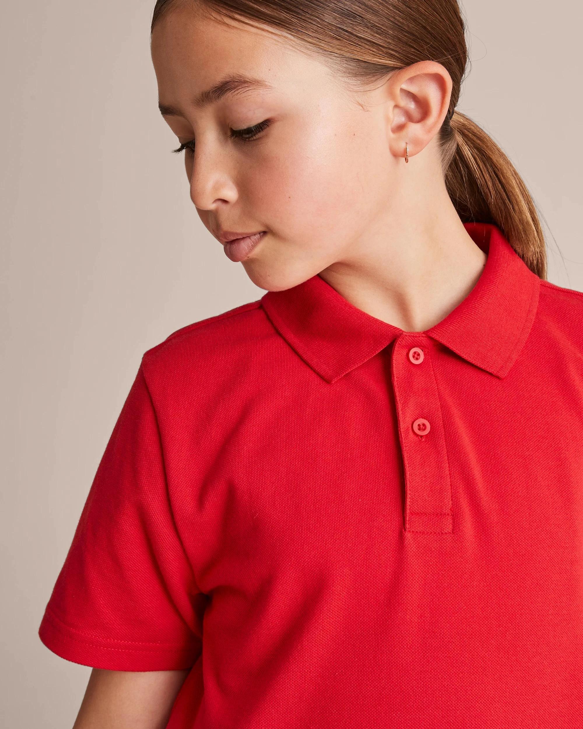 7 Target Short Sleeve School Polos RED, 7 of 10