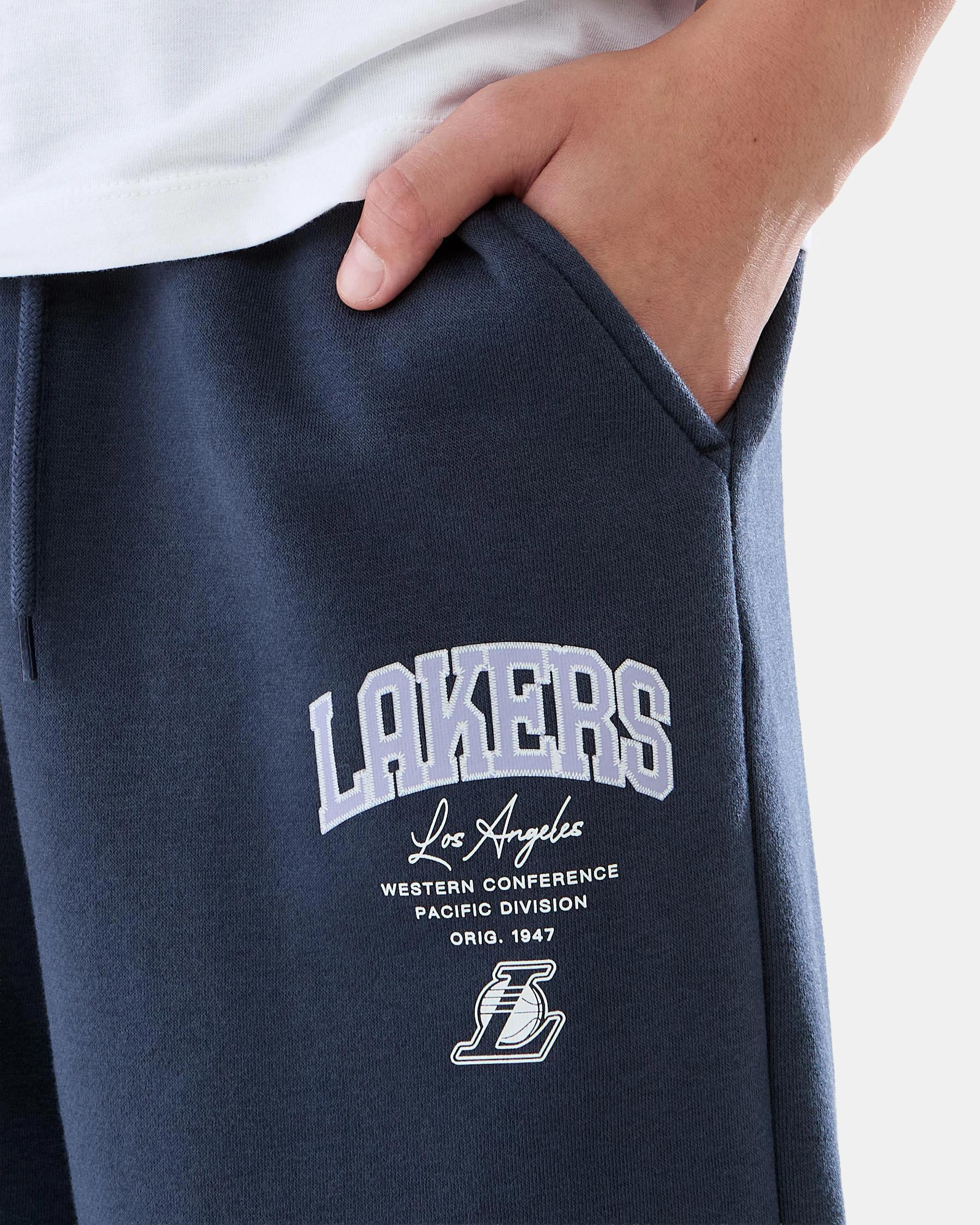 3 Official NBA Kids Wide Leg Trackpants Lkrs 7eej, 3 of 6