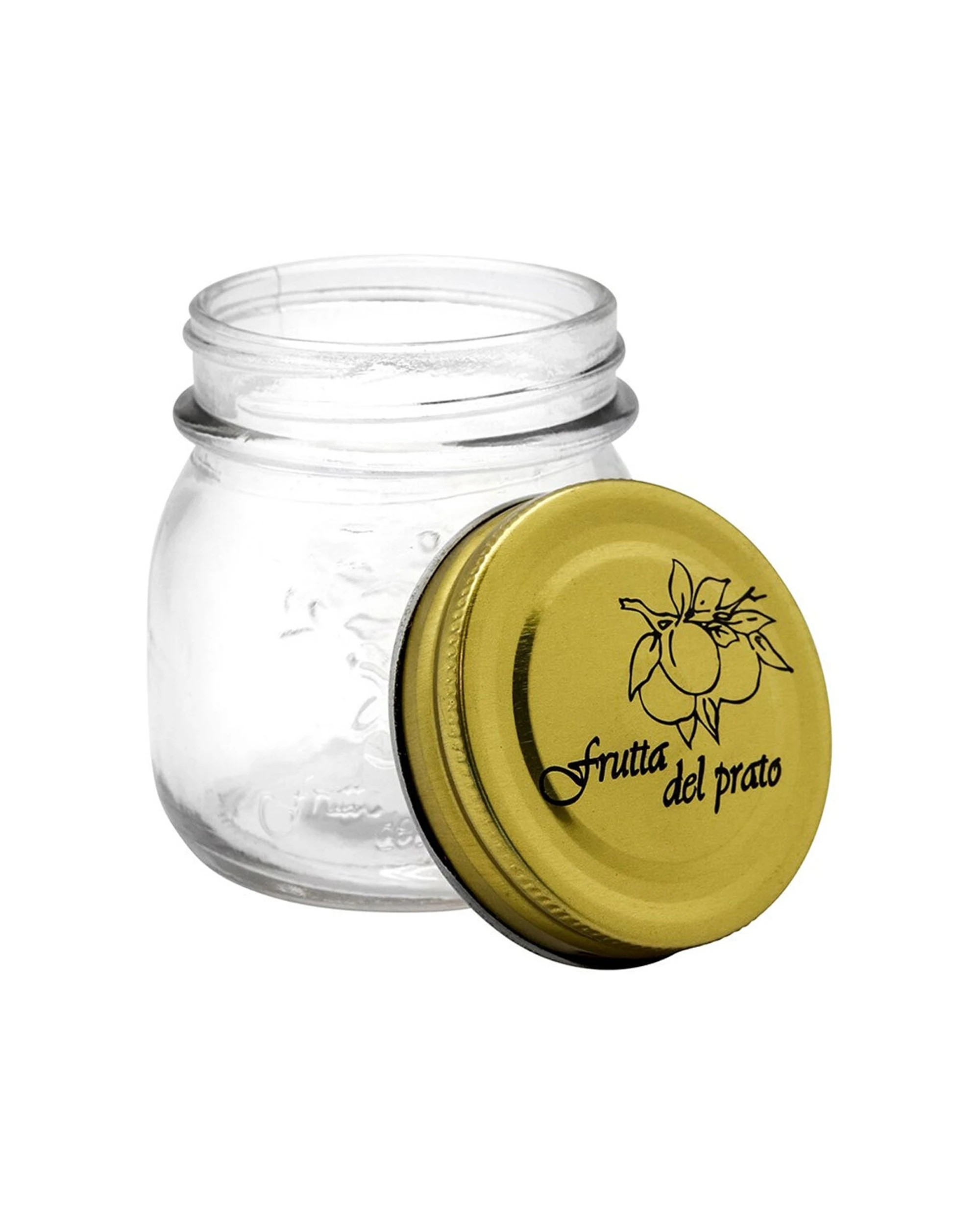 3 12pk Lemon & Lime 300ml Roma Glass Jars Preserve Jar Container W/ Gold Lids
 - Gold, 3 of 3