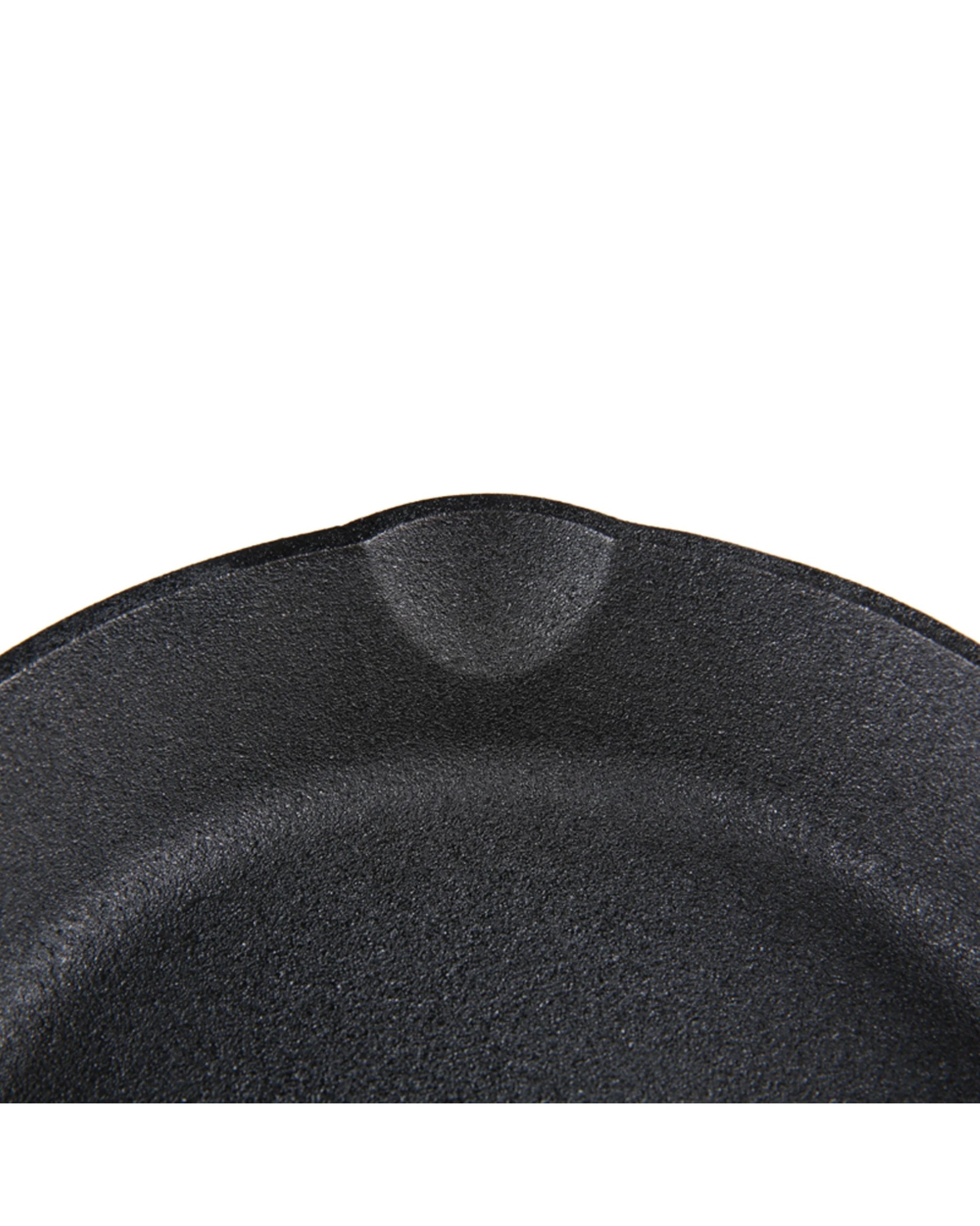 3 Gourmet Kitchen 26cm Cast Iron Pan Skillet with Vegetable Oil Coating - Black, 3 of 5