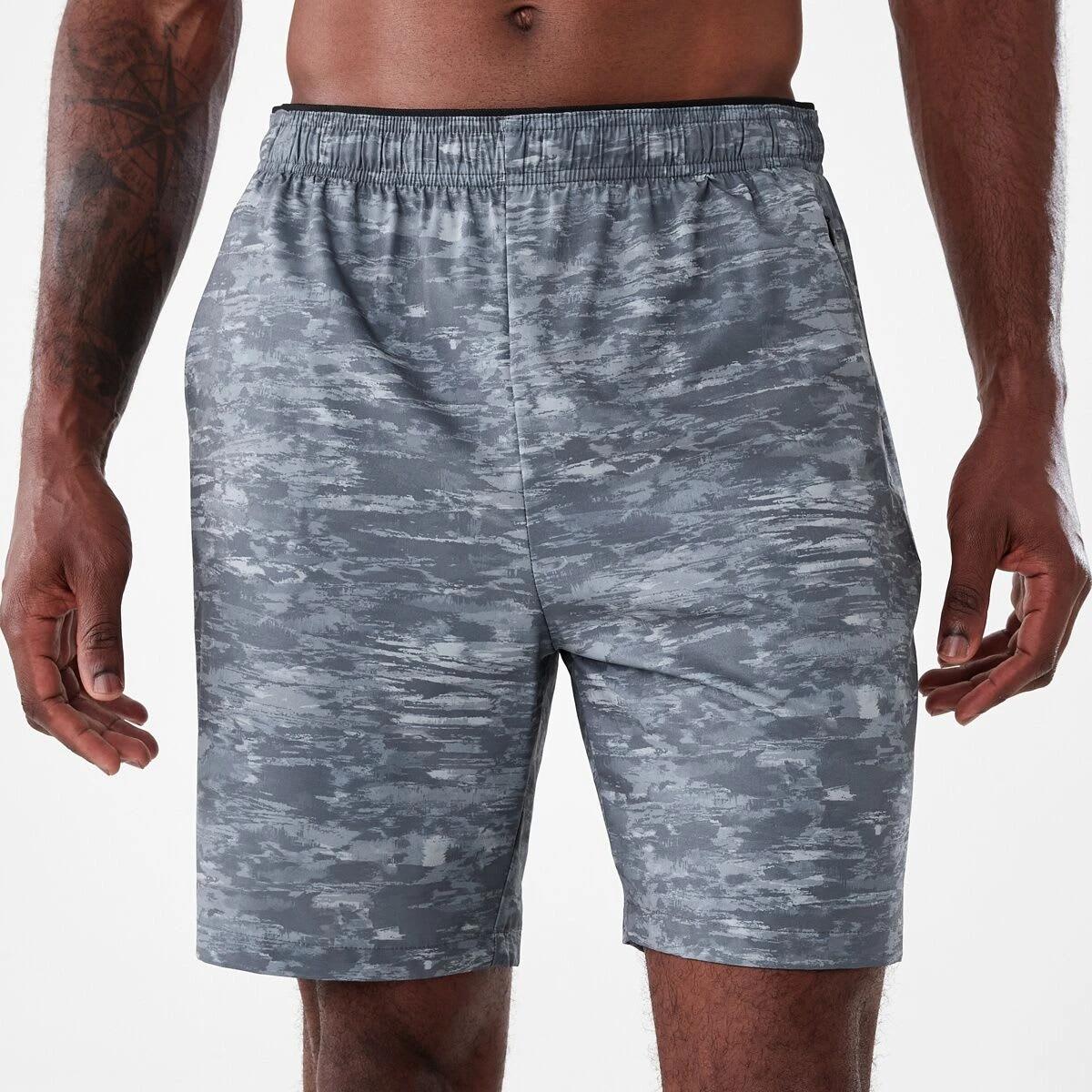 1 Active Mens Gym Shorts Granite, 1 of 7