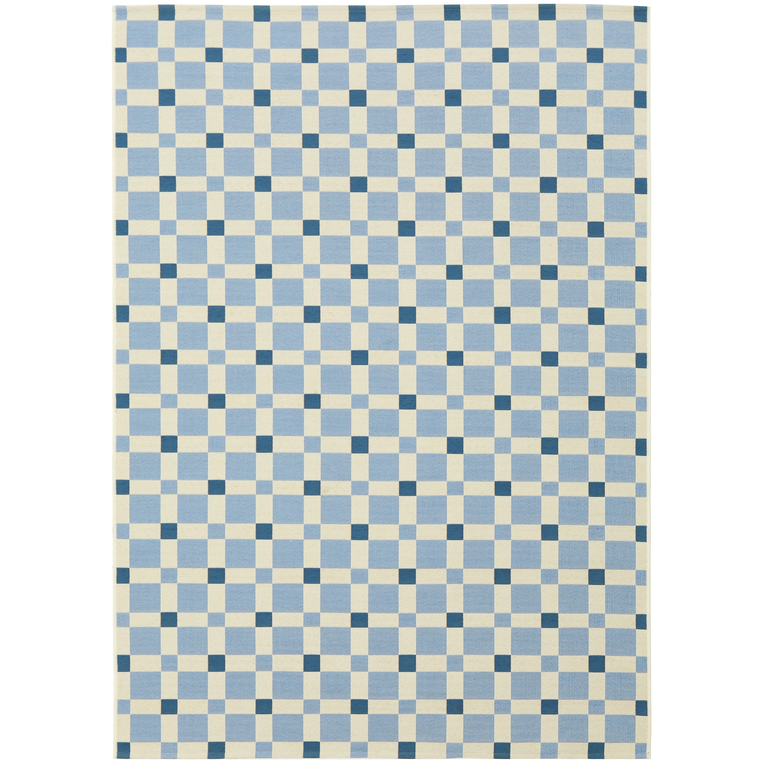 2 Common Ground Rugs Horizon Tito 320x240cm - Extra Large Outdoor Rug - Blue, 2 of 7