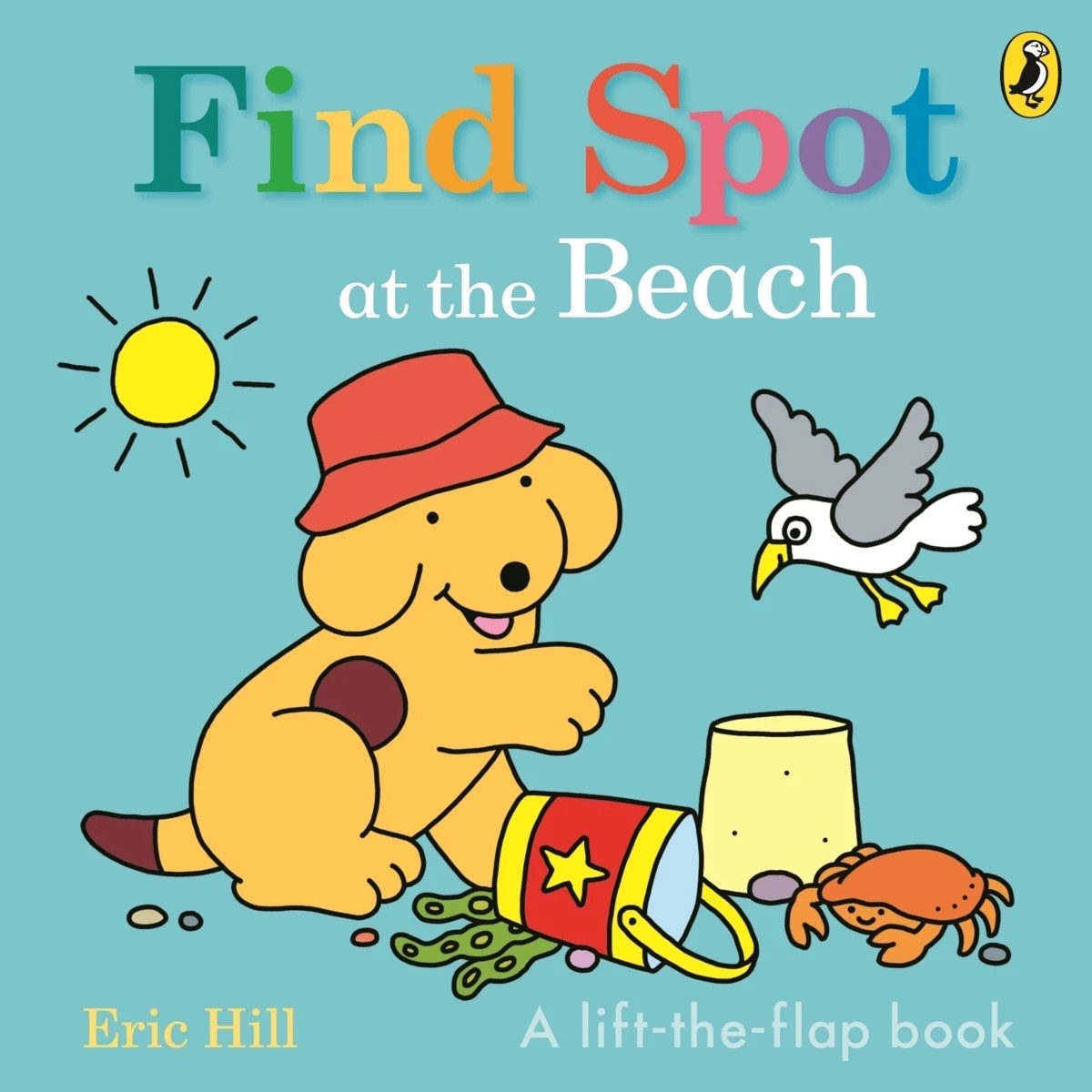 1 Find Spot at the Beach by Eric Hill - Lift-the-Flap Book