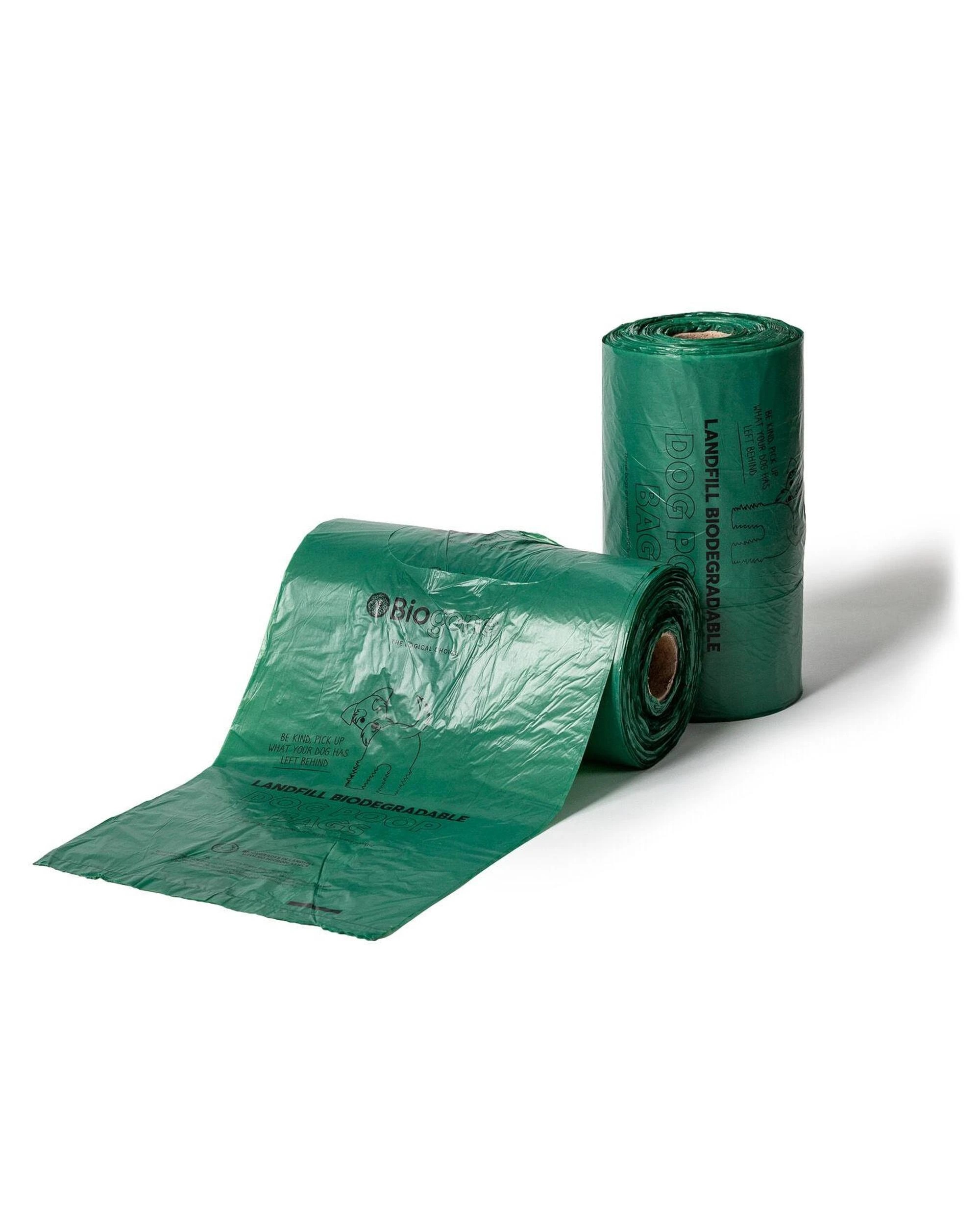 1 Biogone Landfill Biodegradable Dog Waste Bags with Handle 1 Roll Large 250 Pack, 1 of 1