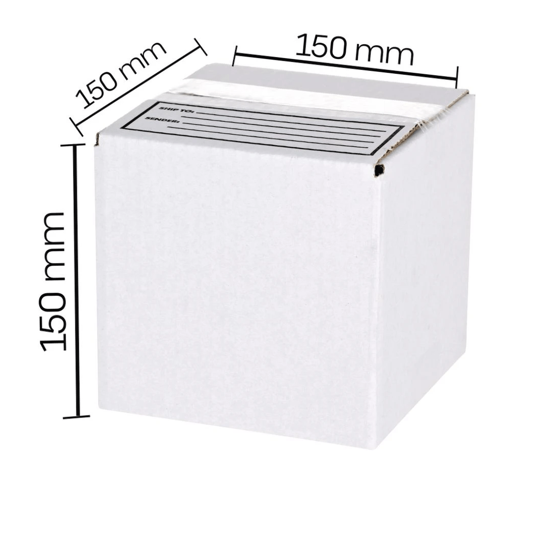 2 Mailing Box 150 x 150 x 150mm, 2 of 4