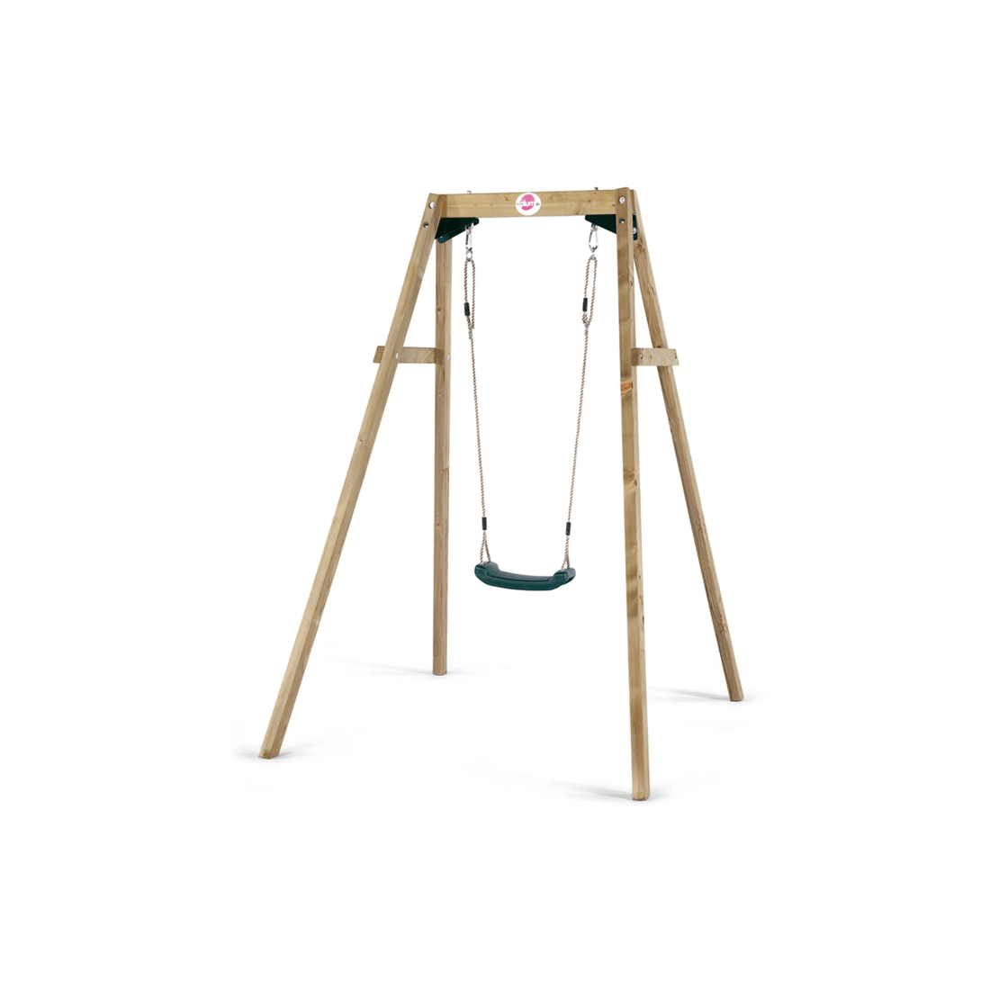 2 Plum Play Au Wooden Single Swing Set With Adjustable Seat Outdoor Playset
 - Red, 2 of 2