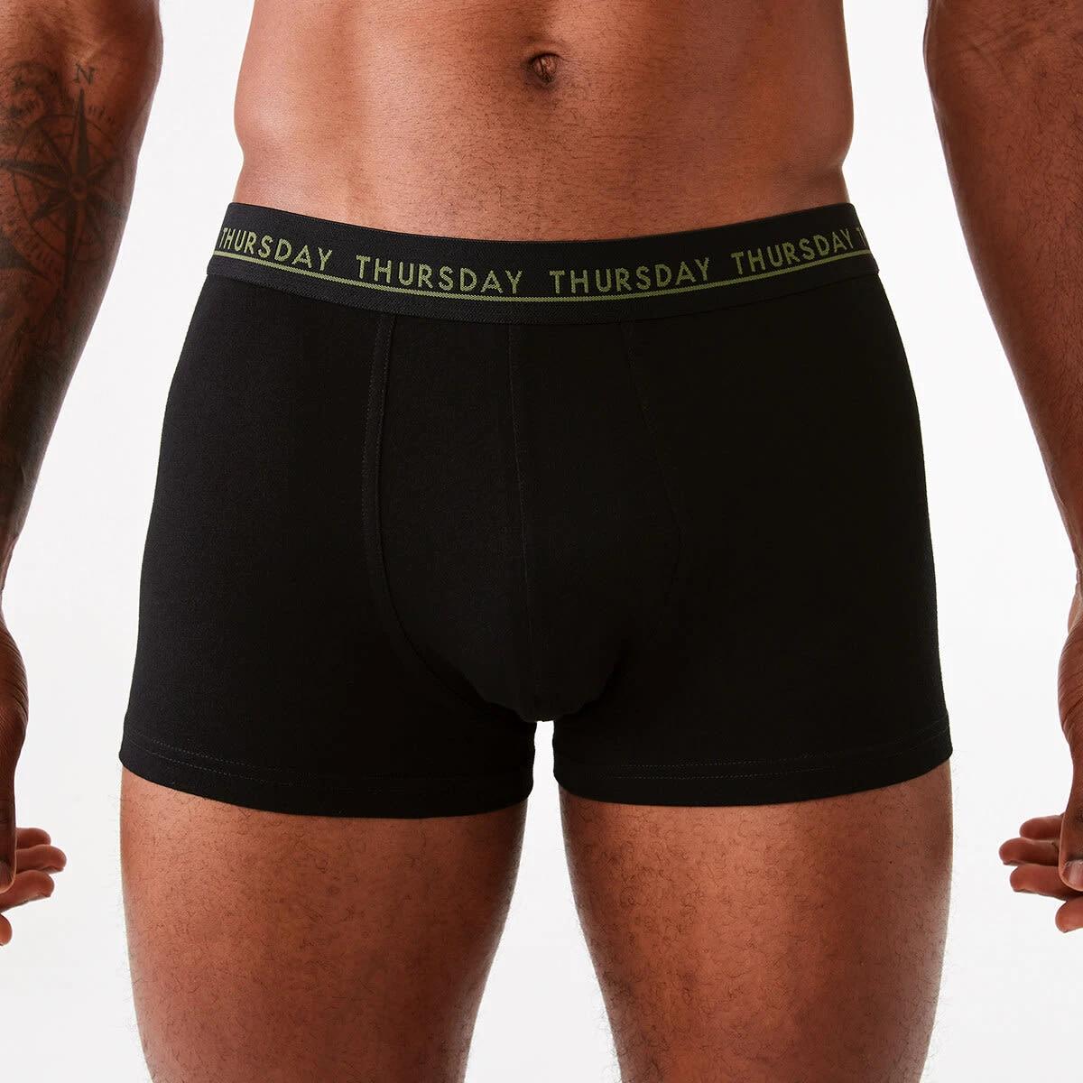 5 7 Pack 7 Day Trunks BLACK, 5 of 10