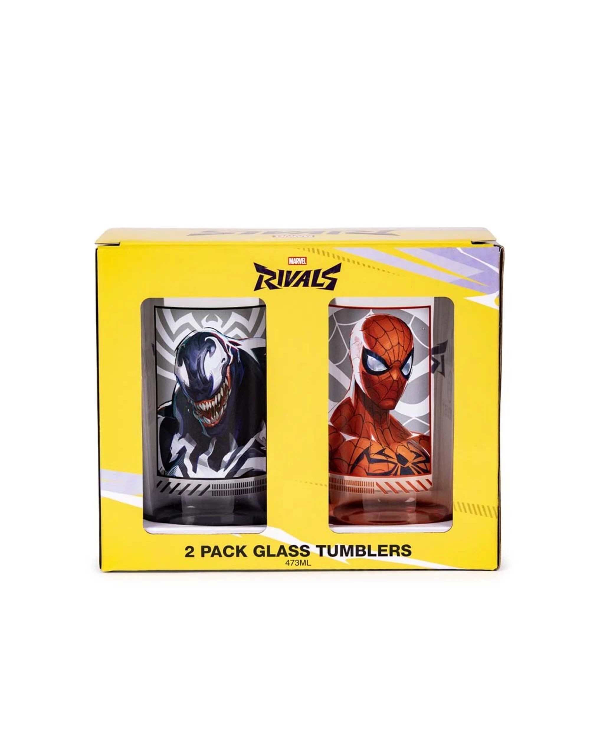 3 Marvel Rivals - Venom & Spider-Man Glass 2-Pack, 3 of 3