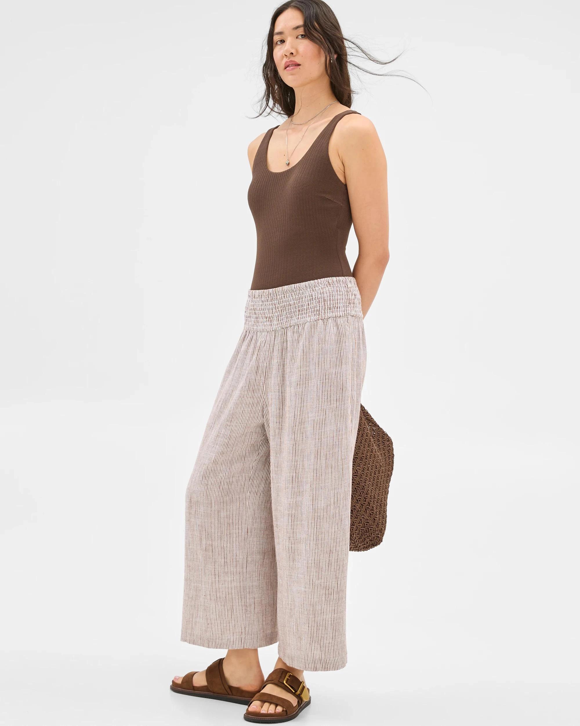 4 Target Resort Stripe Culotte Pants NEUTRAL STRIPE, 4 of 8