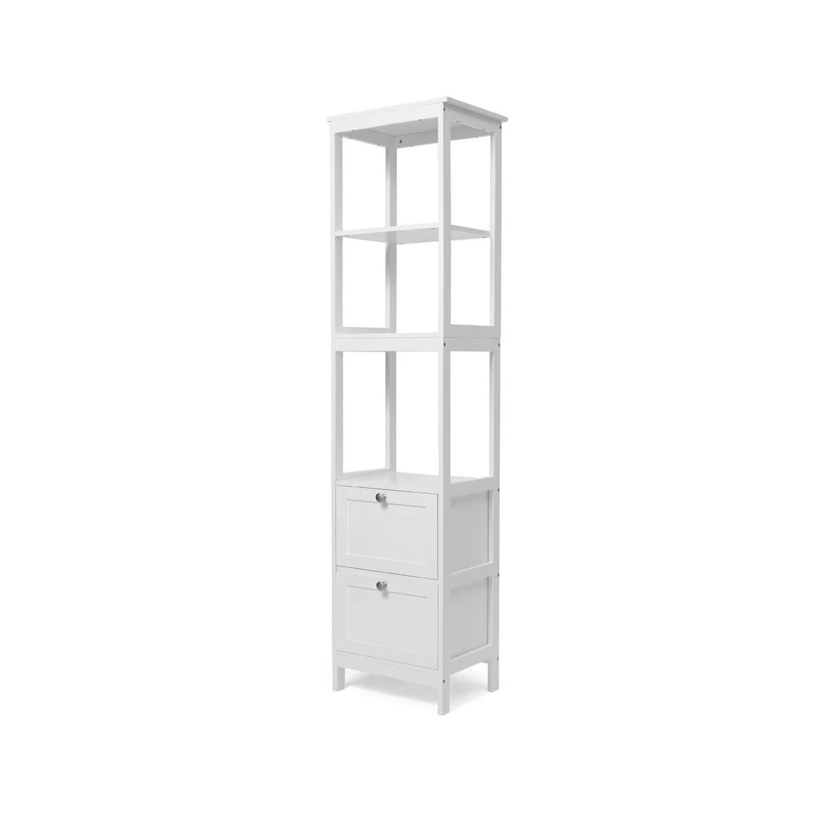 9 Panelled 5 Tier Shelf Unit, 9 of 9