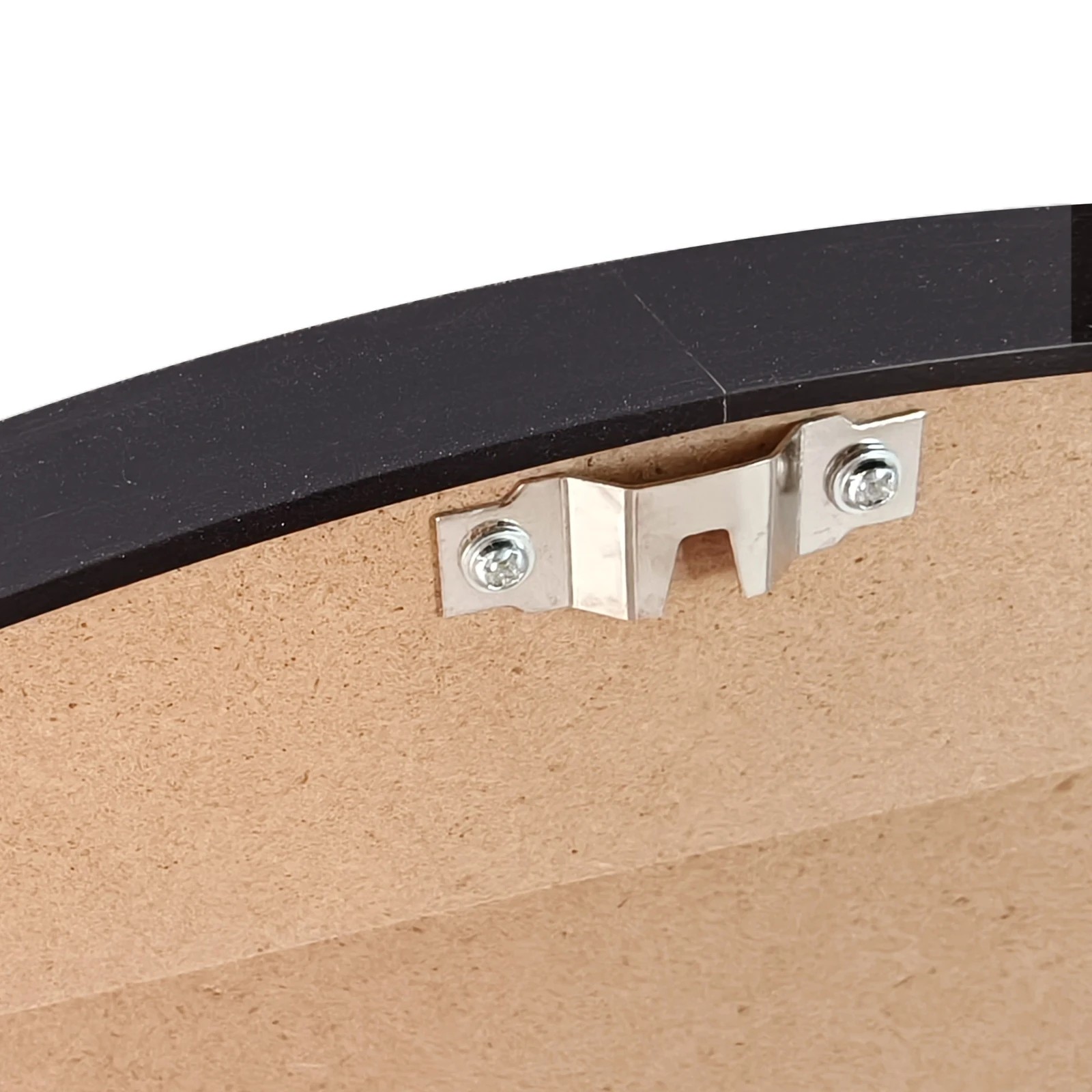 9 Oikiture Wall Mirrors Round Makeup Mirror Vanity Home Decorative 80cm
 - Black, 9 of 9