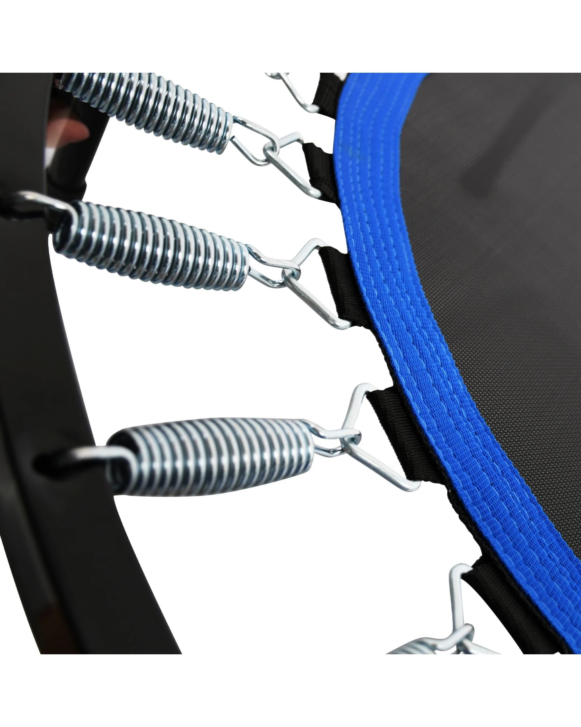 4 Advwin 48" Mini Trampoline Rebounder Max Load 200KG with Adjustable Foam Handle Suitable for Adult and Kids Blue, 4 of 7