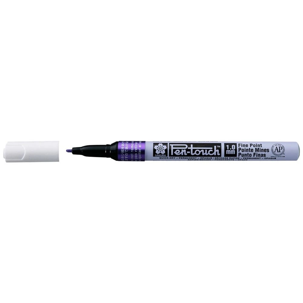 1 Sakura Pen-touch Paint Marker 1mm Purple, 1 of 5
