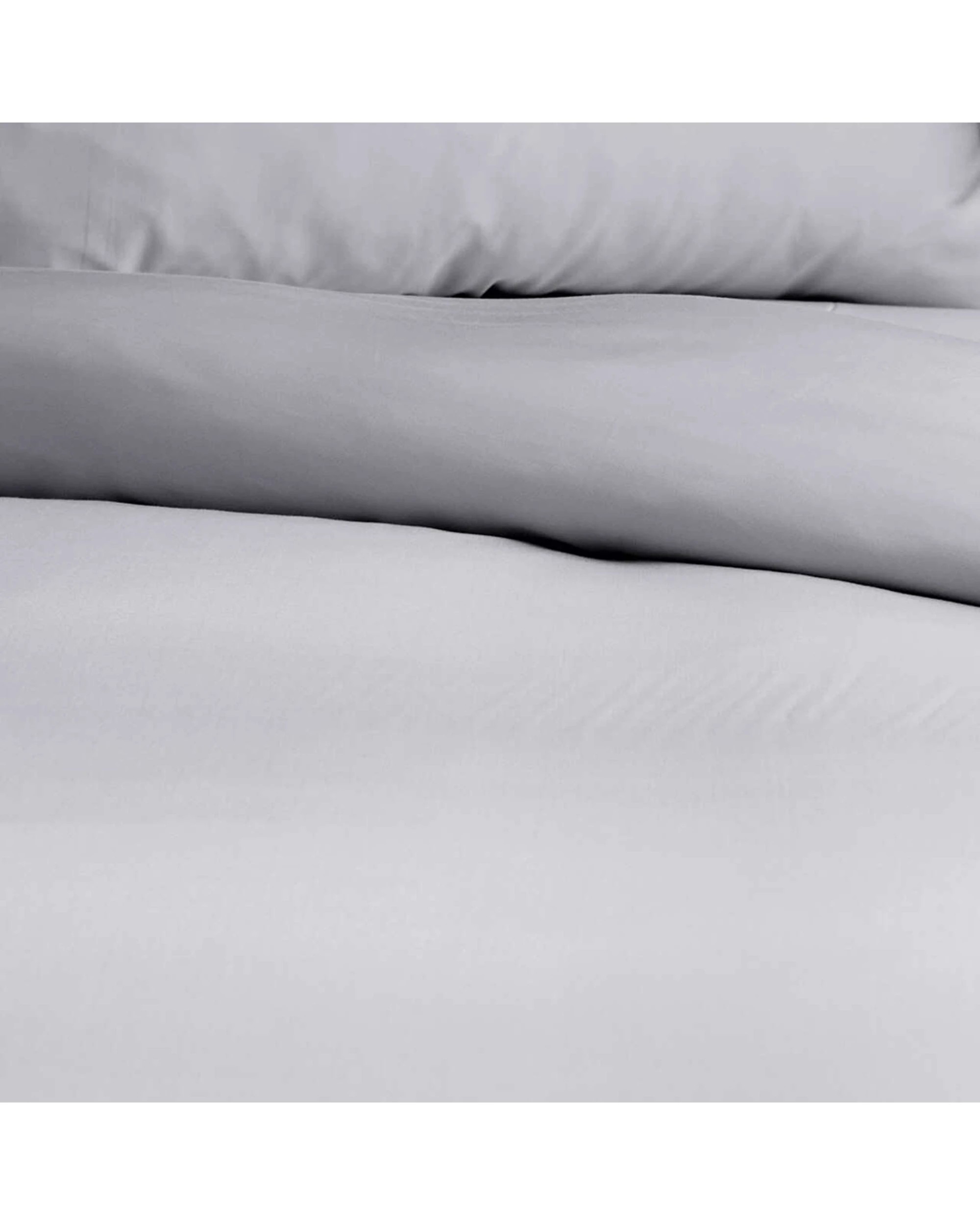 2 Canningvale Lustro Bamboo Quilt Bed Bedding Cover Set Perla Queen - Silver, 2 of 4
