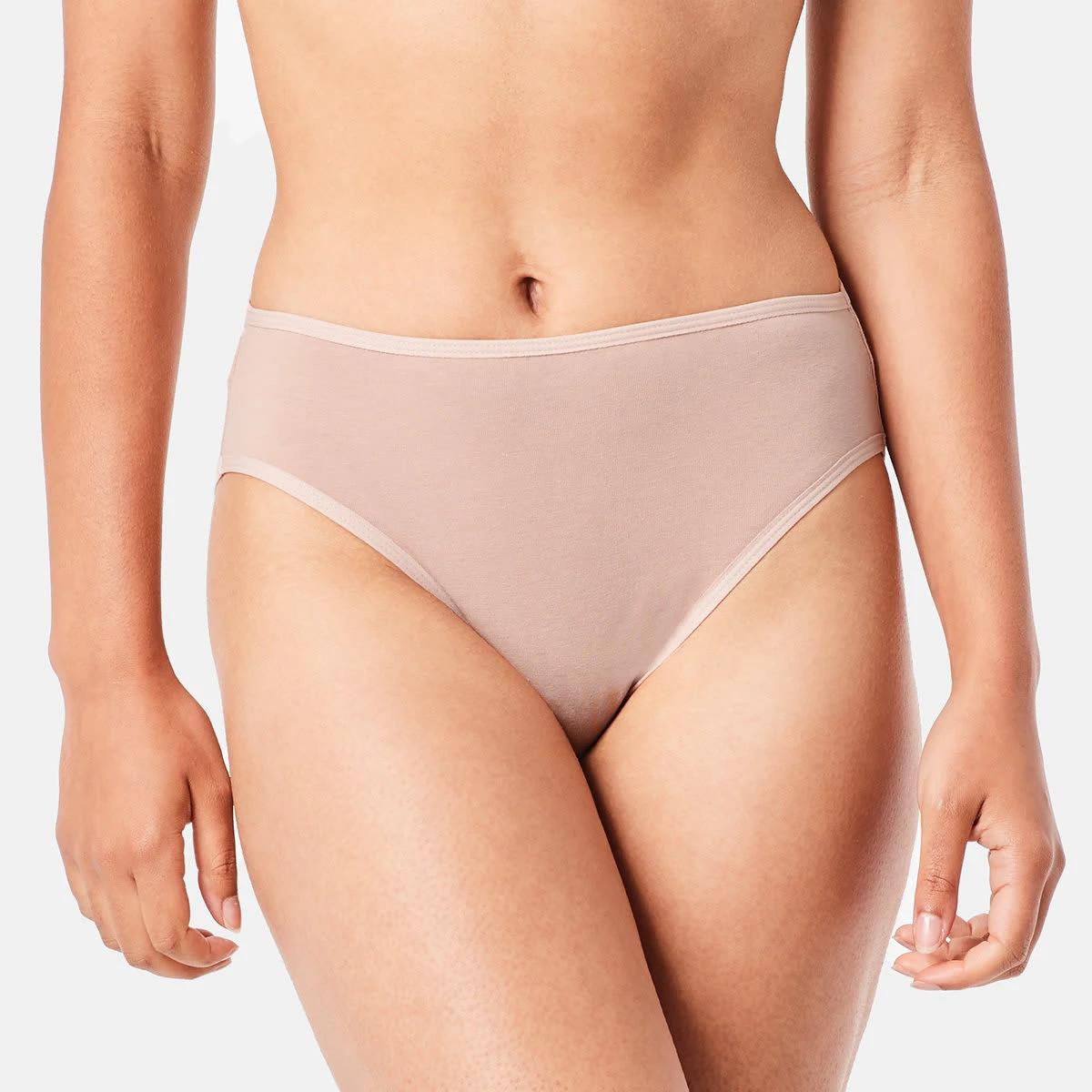 2 7 Pack Cotton Stretch Hi-Cut Briefs BLUSH PACK, 2 of 10