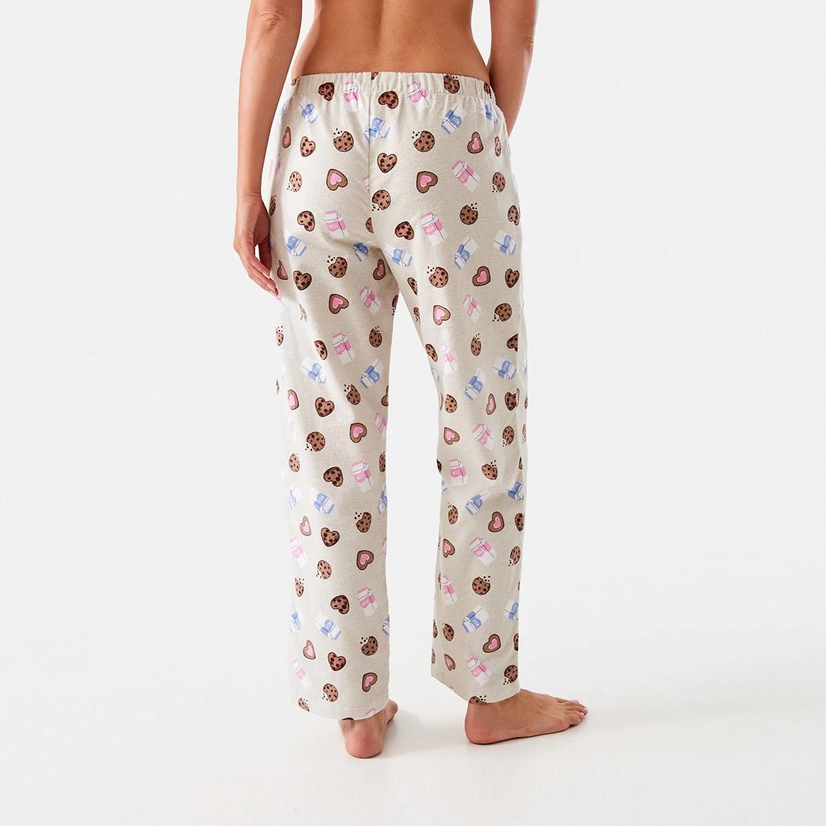 3 Printed Flannel Pants Cookie, 3 of 5