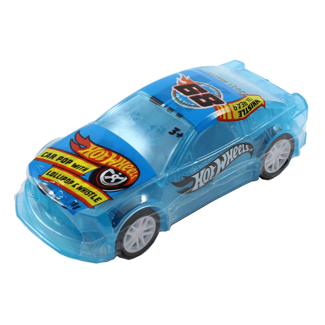 3 Park Avenue Hot Wheels 10 Pack Car Pops With Lollipop & Whistle 100g - Assorted, 3 of 10