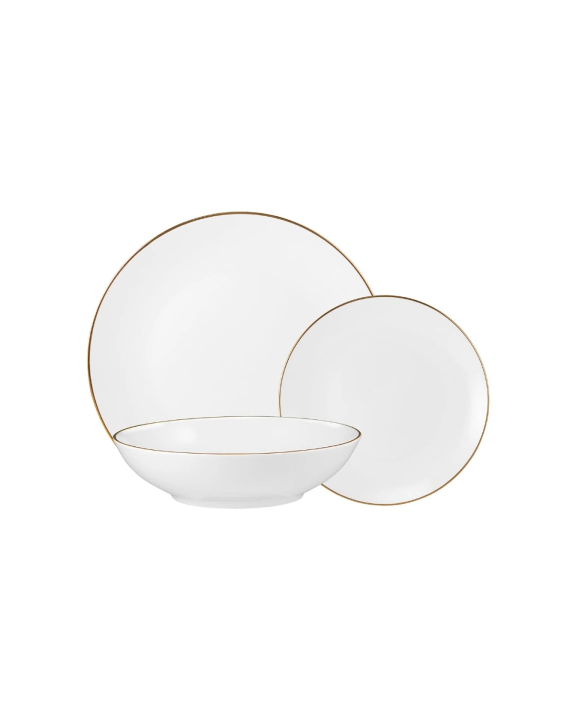 1 Maxwell And Williams 12pc Porcelain Dinner Set Coupe - White, 1 of 1