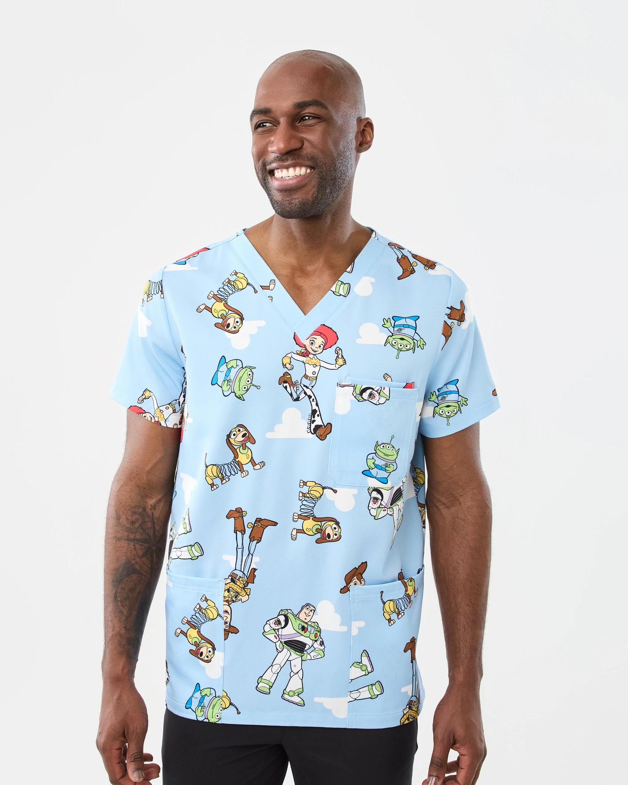 1 Workwear Toy Story License Scrub Top Toy Story, 1 of 8