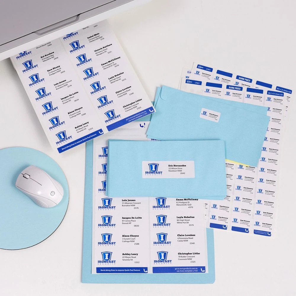 7 Avery Premium White Addressing Labels AveryEco 33UP 50 Sheets, 7 of 10