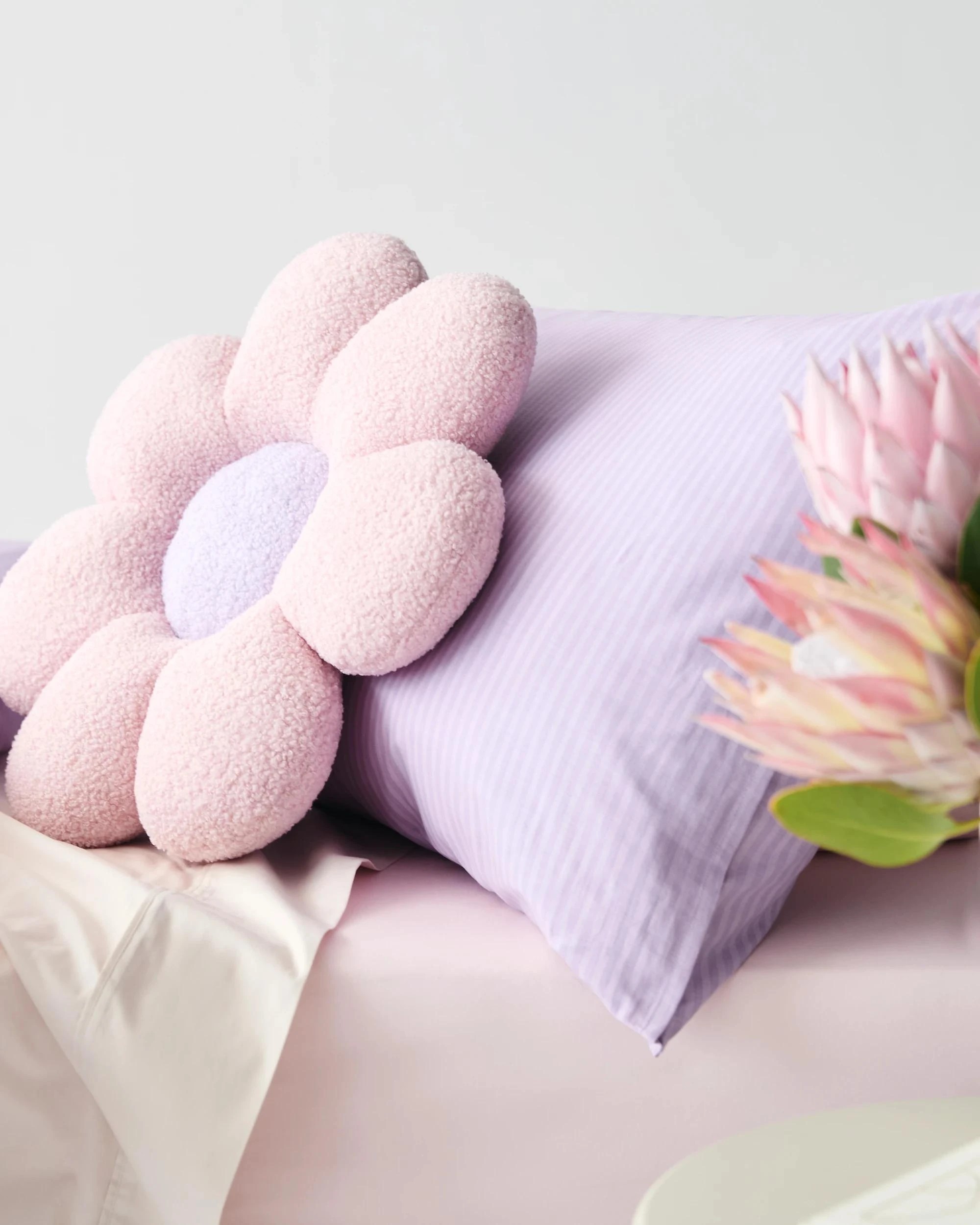 4 Target Cooper Stripe Australian Cotton Kids Quilt Cover Set - Double Bed - Purple, 4 of 4