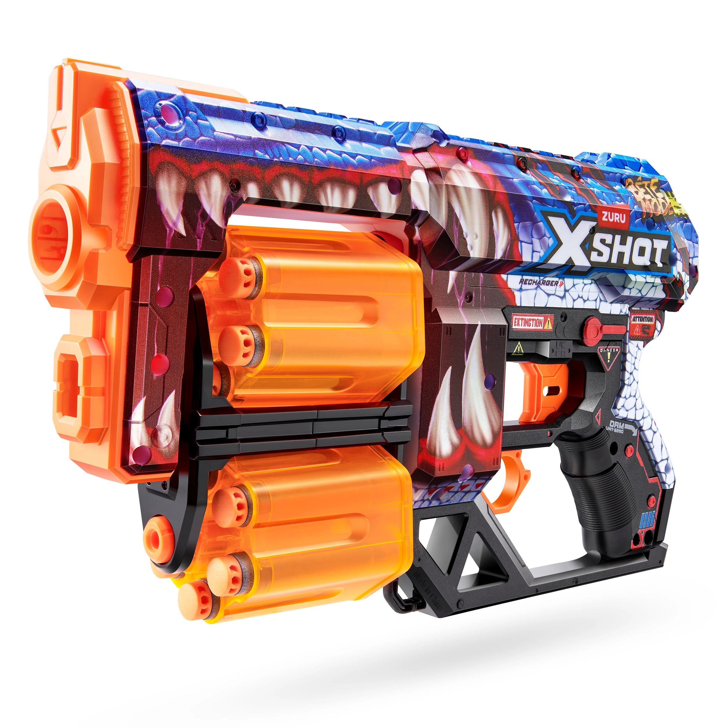 6 Zuru X-Shot Skins Dread Dart Blaster - Boom, 6 of 9
