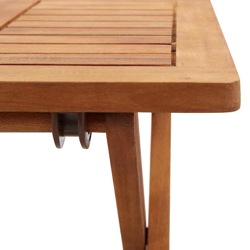 4 vidaXL Coffee table Foldable - Brown, 4 of 6