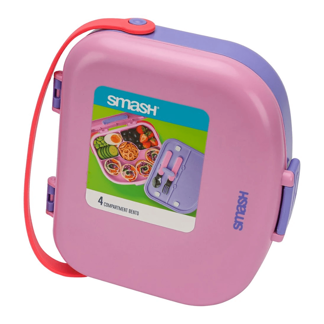 4 Smash Bubble Bento Box Pink, 4 of 6
