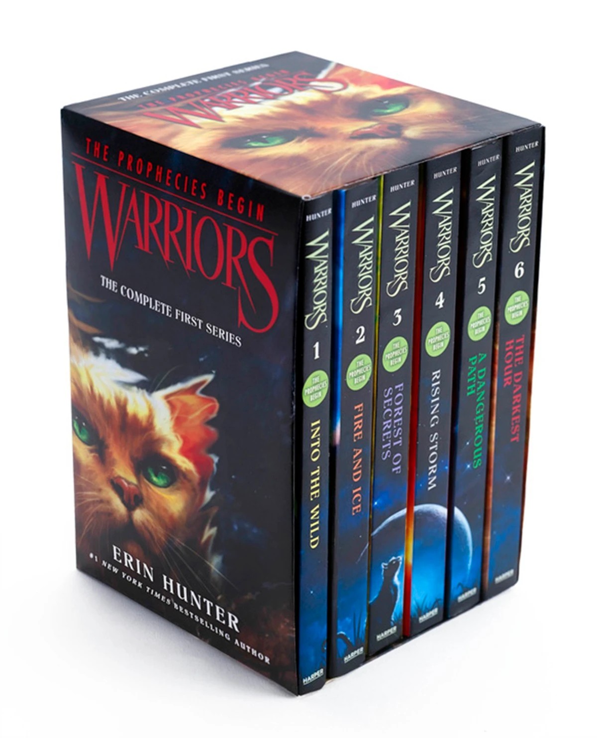 1 Warriors Box Set Volume 1-6 by Erin Hunter - Book, 1 of 1