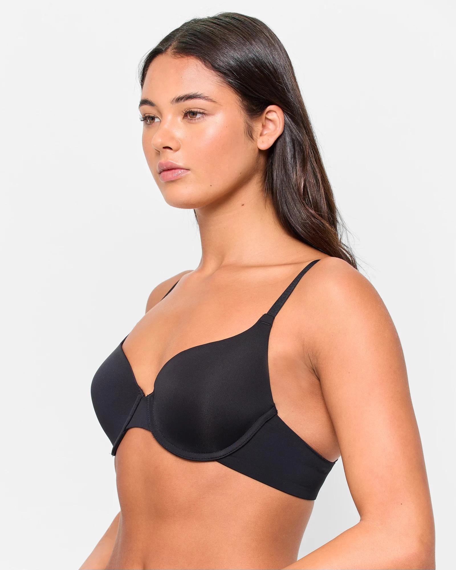 4 Target Womens Tina T-Shirt Bra BLACK, 4 of 5