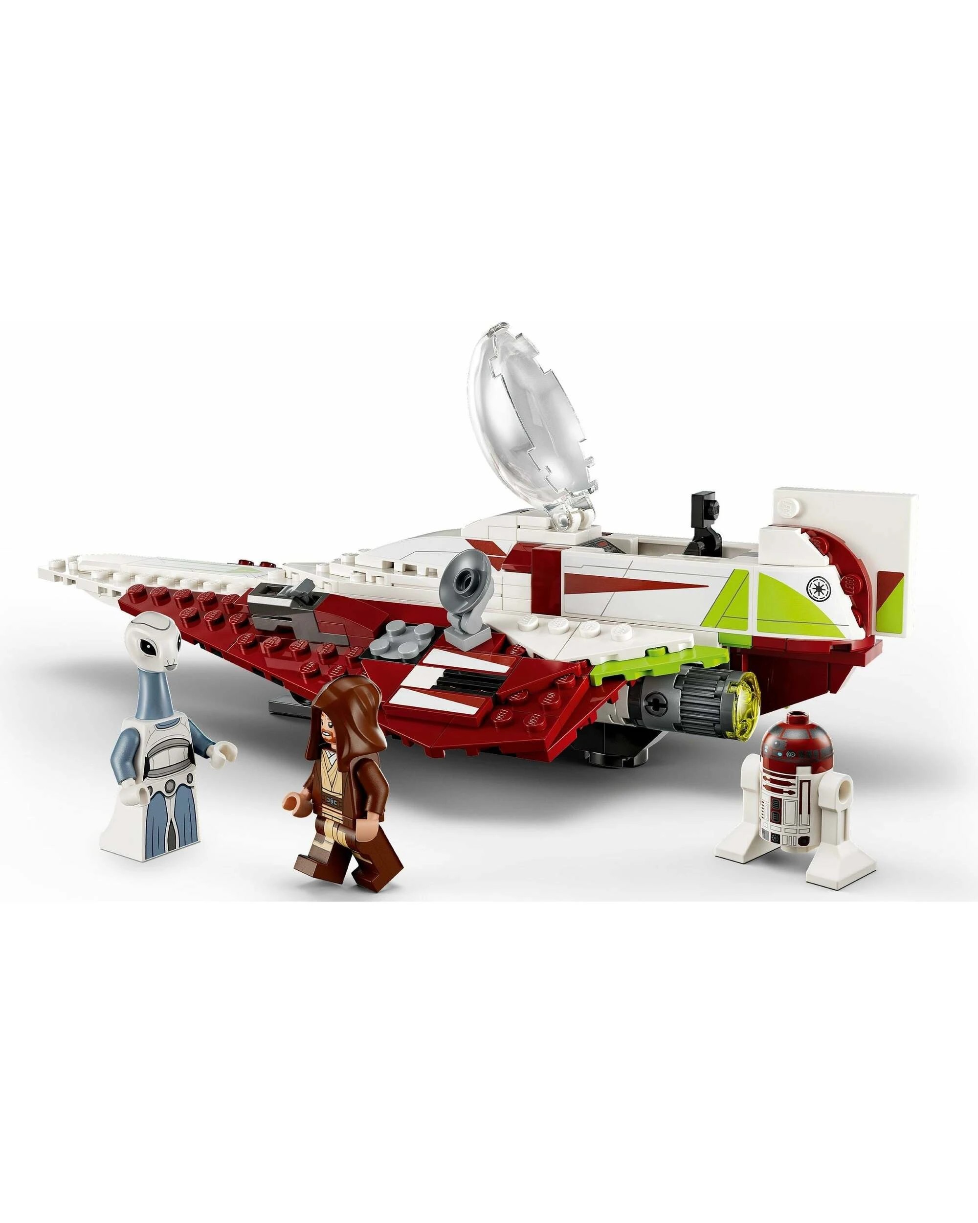 2 LEGO 75333 Star Wars Obi-Wan Kenobi's Jedi Starfighter, 2 of 5