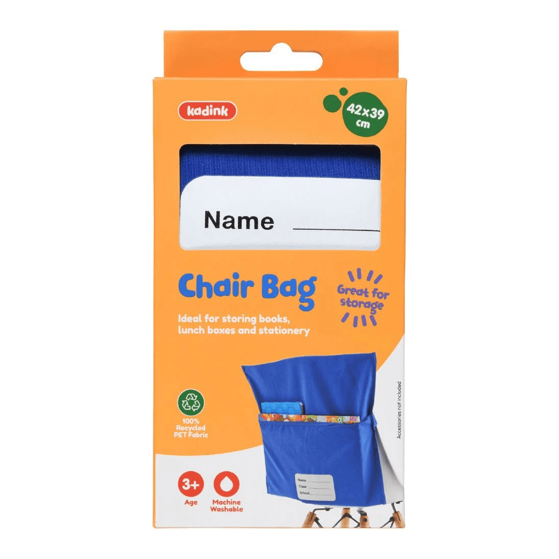 1 Kadink Chair Bag Blue, 1 of 4