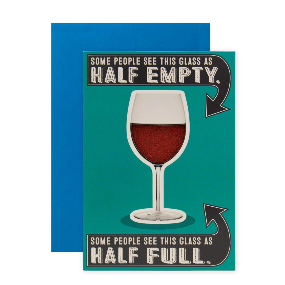 1 Connections from Hallmark Birthday Card - Wine Glass Refill, 1 of 3