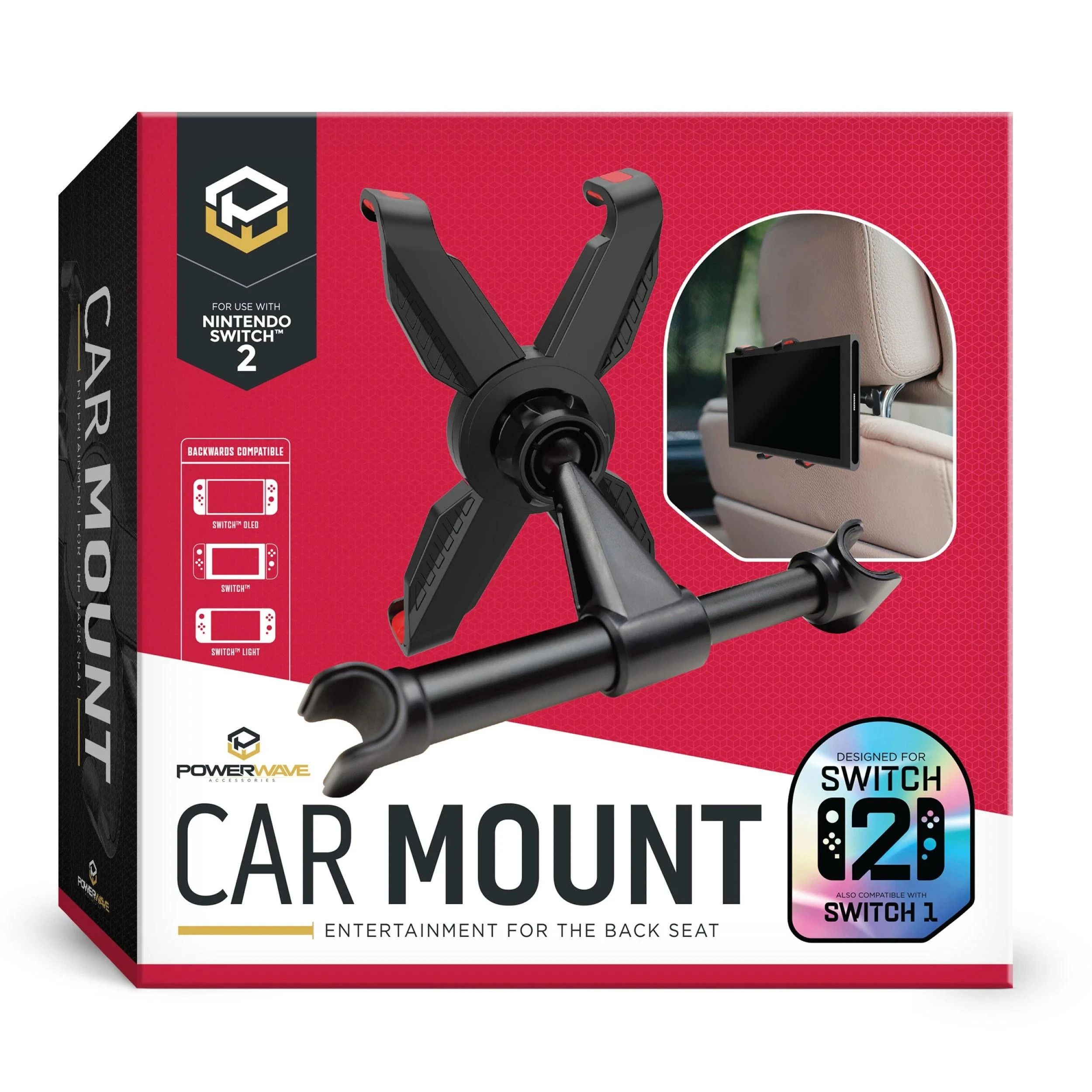 1 Powerwave Car Mount - Nintendo Switch 2 - Multi, 1 of 7