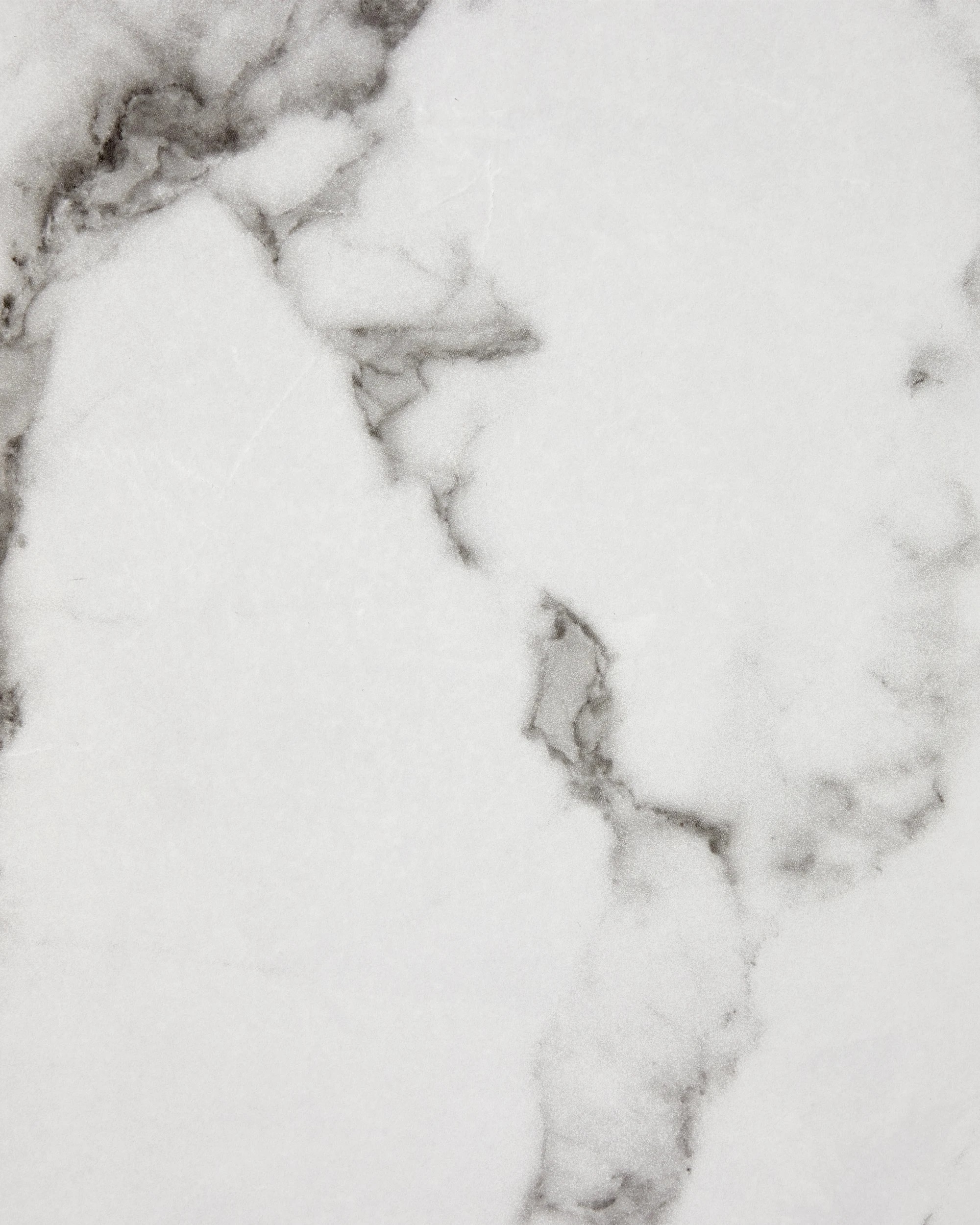 4 White Marble Look Side Table, 4 of 5