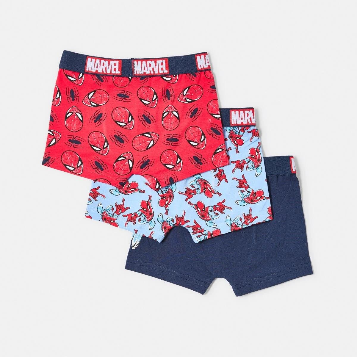 2 3 Pack Spider-Man License Trunks Spiderman, 2 of 6