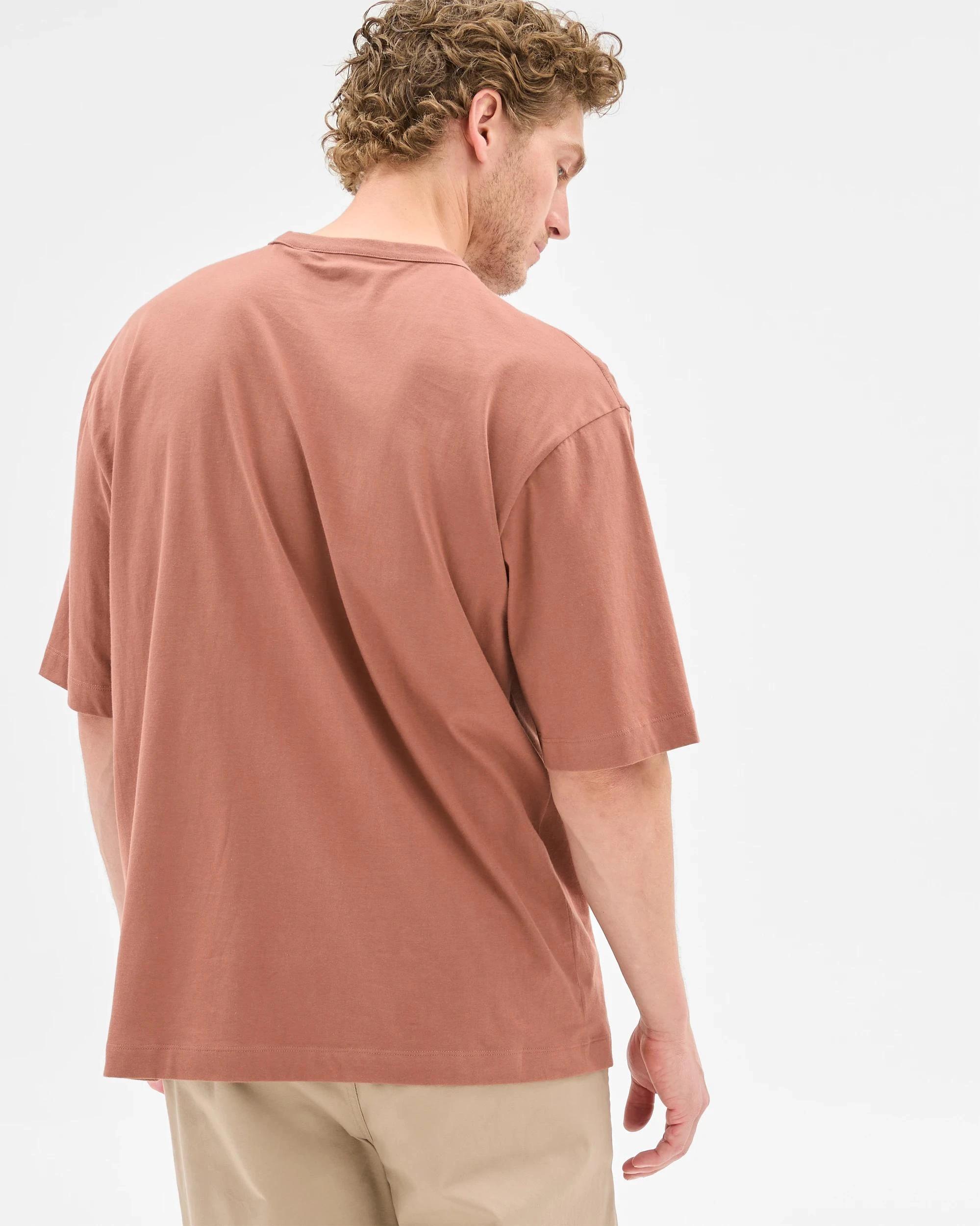 4 Target Australian Cotton Oversized T-Shirt COGNAC, 4 of 6