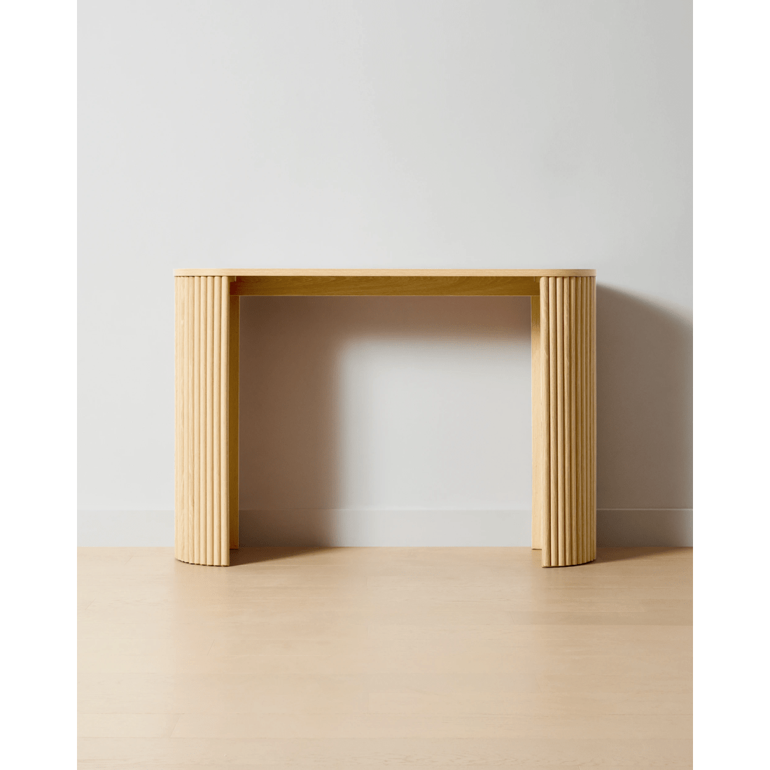 2 Ribbed Console Table, 2 of 8