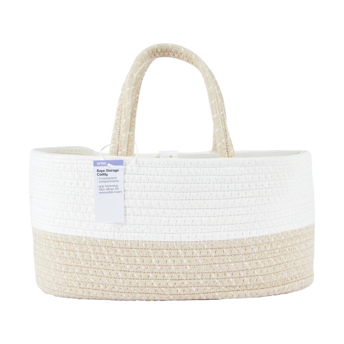 5 Rope Storage Caddy - Beige, 5 of 5