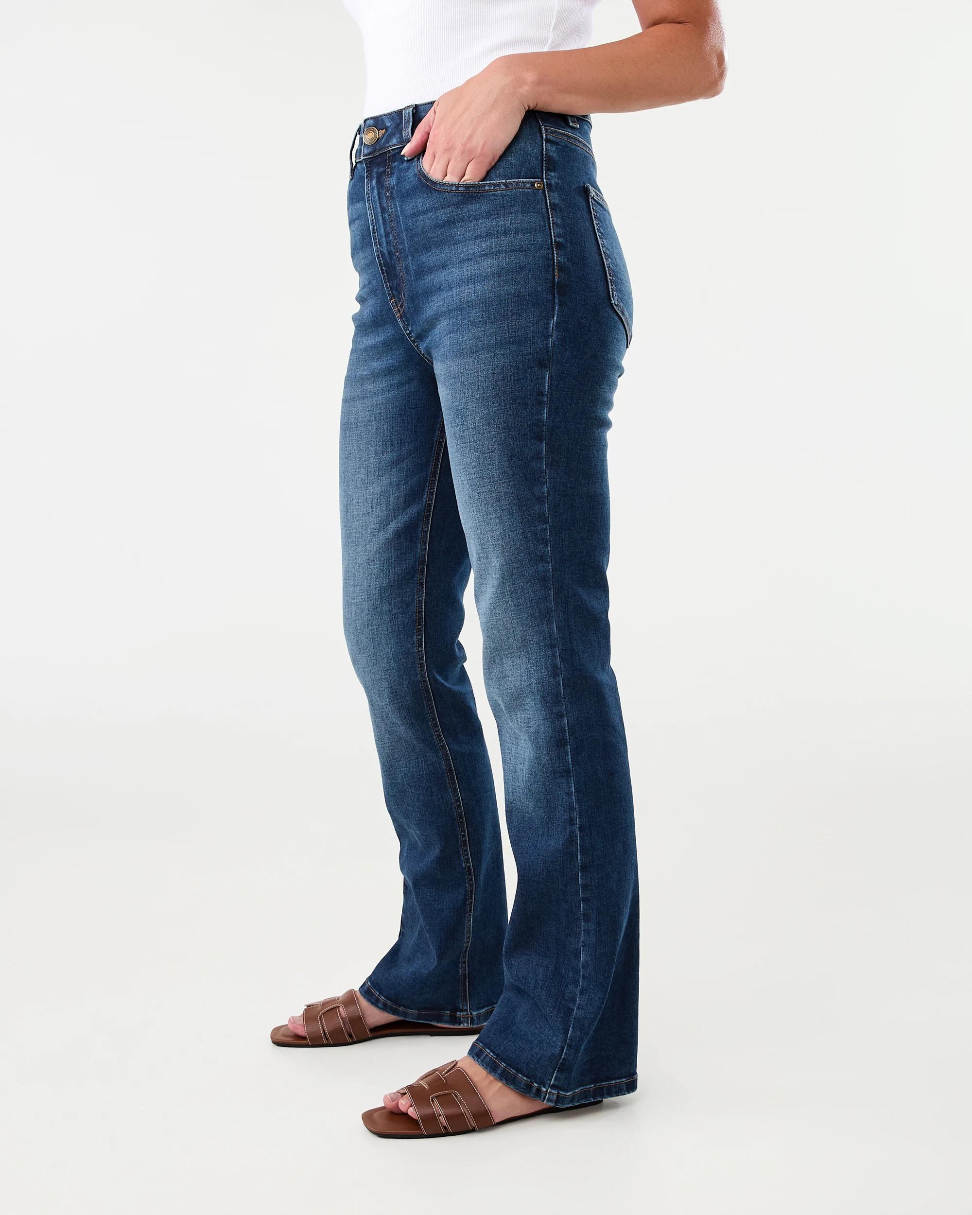 3 Bootcut Jeans Mid Wash, 3 of 8