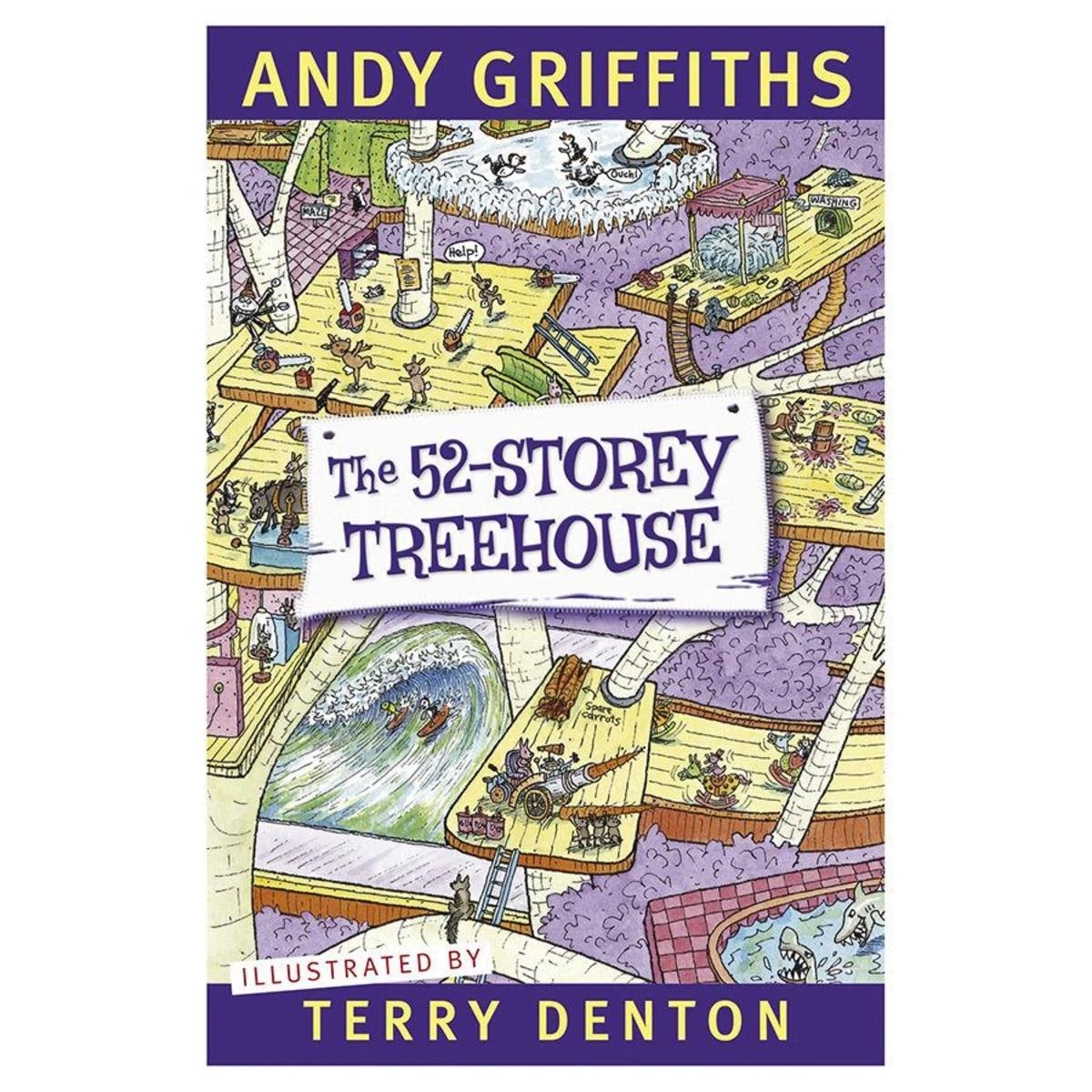 1 The 52-Storey Treehouse by Andy Griffiths And Terry Denton - Book