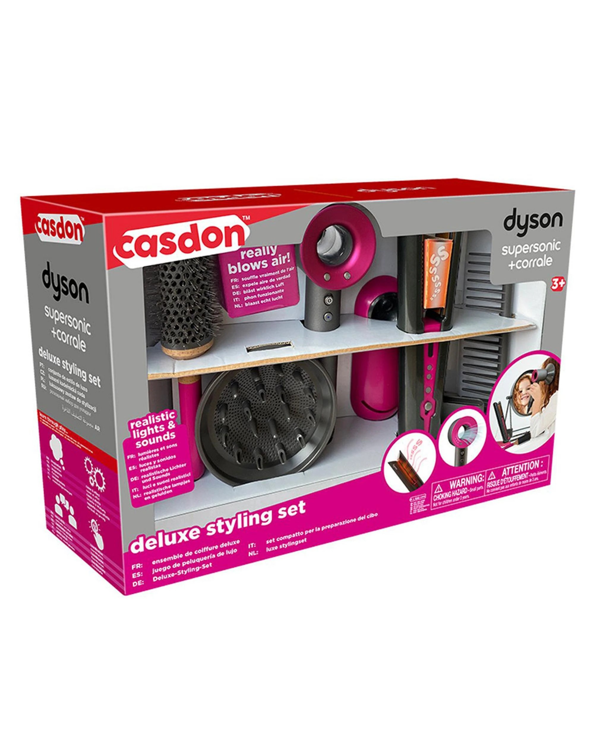 1 Casdon Kids Dyson Supersonic and Corrale Styling Set, 1 of 6