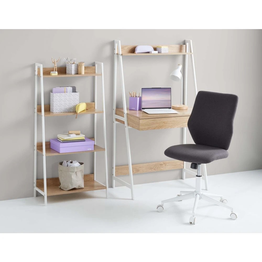 6 Otto Koge 4 Tier Bookcase Shelves Home Office Storage, 6 of 8