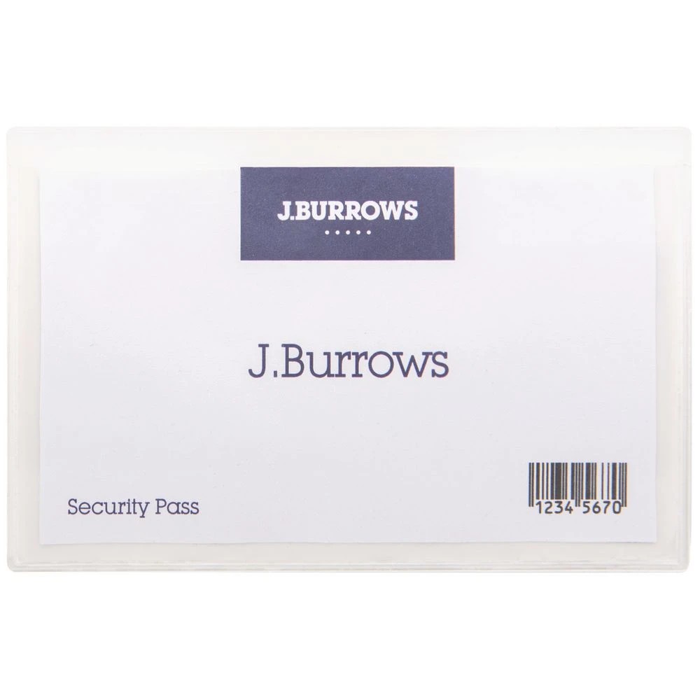 2 J.Burrows Self-adhesive Convention Badges 24 Pack, 2 of 4