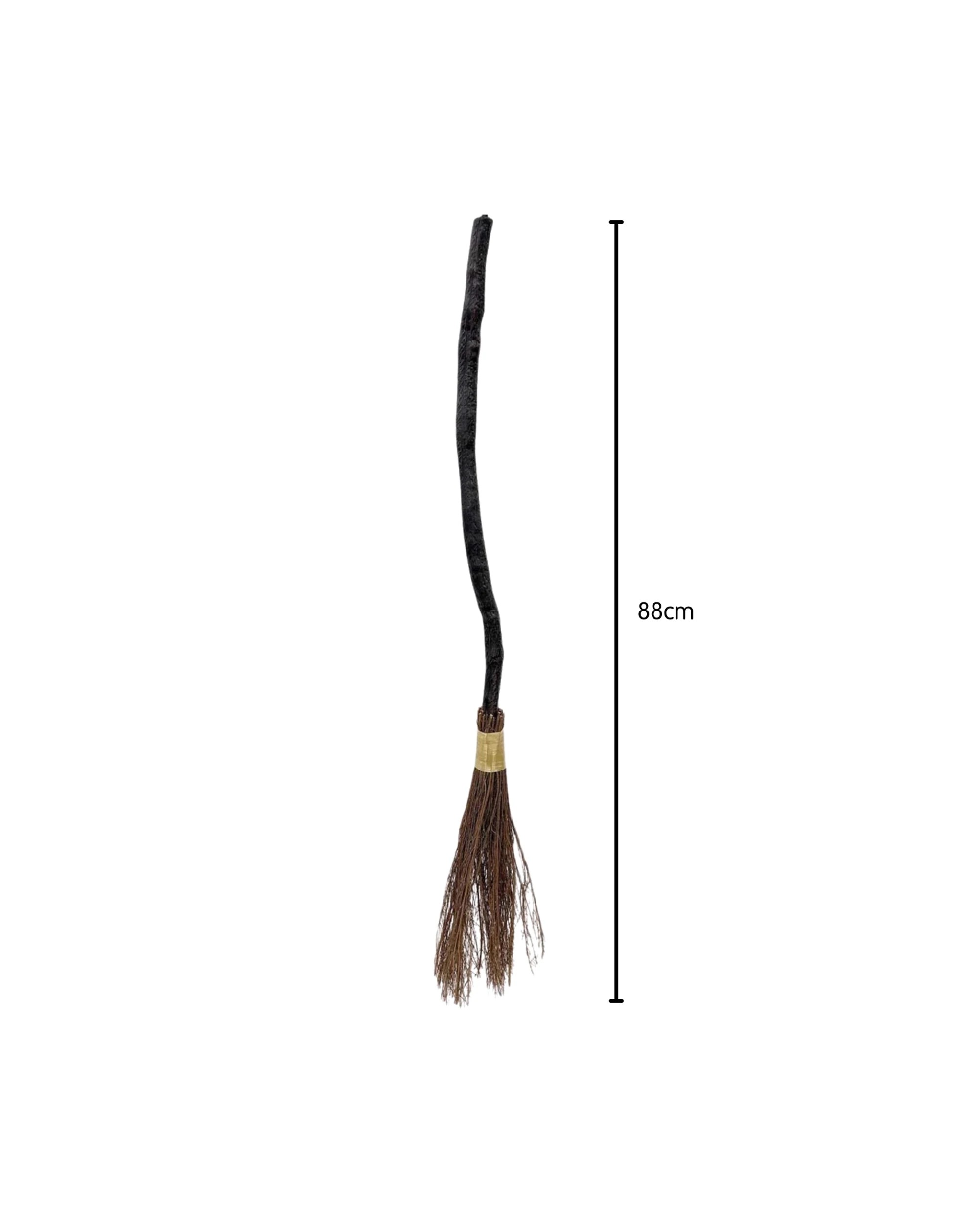2 BA Wicked Witch Broom - One Size - Brown, 2 of 3