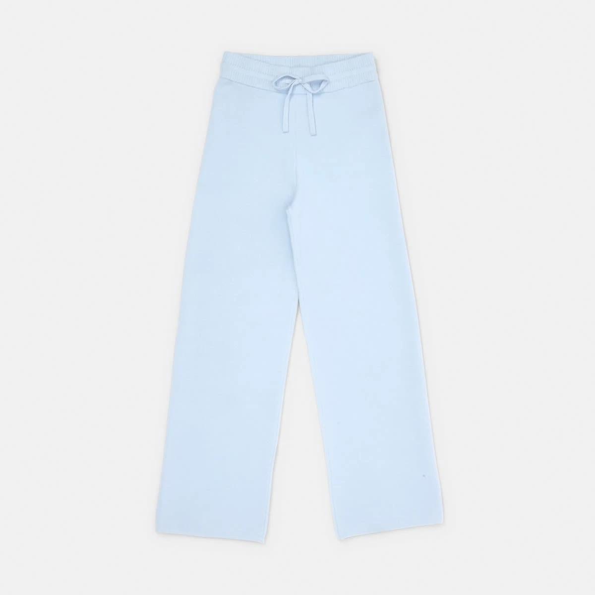 6 Bonded Knit Pants Doll Blue, 6 of 7