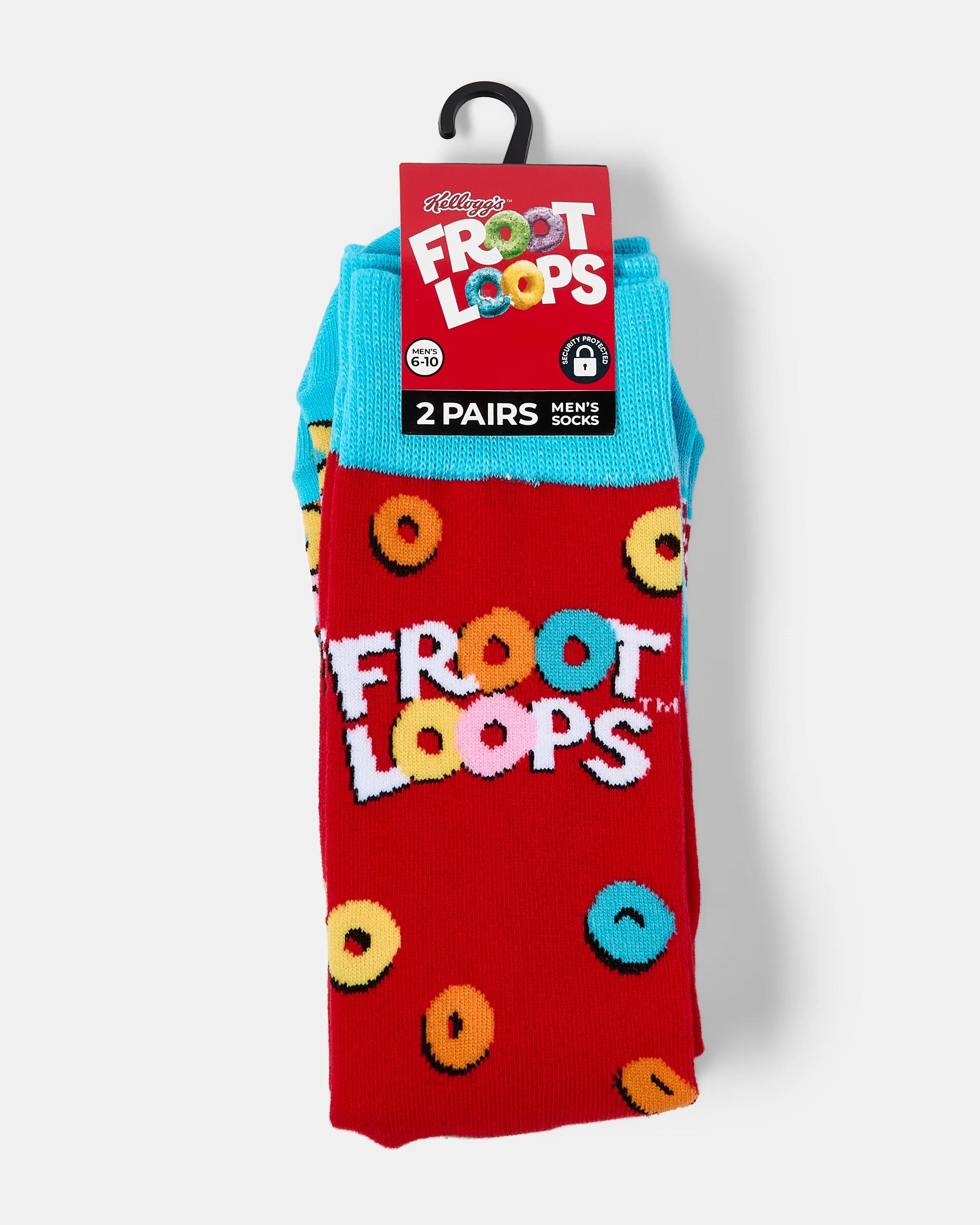 3 2 Pack License Socks Froot Loop, 3 of 3