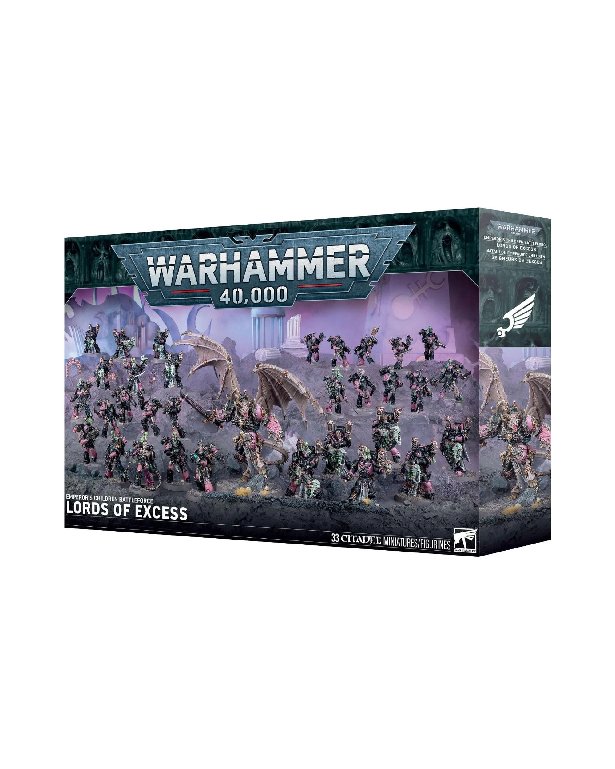 1 Warhammer: 40,000 Emperor's Children Battleforce: Lords of Excess, 1 of 10