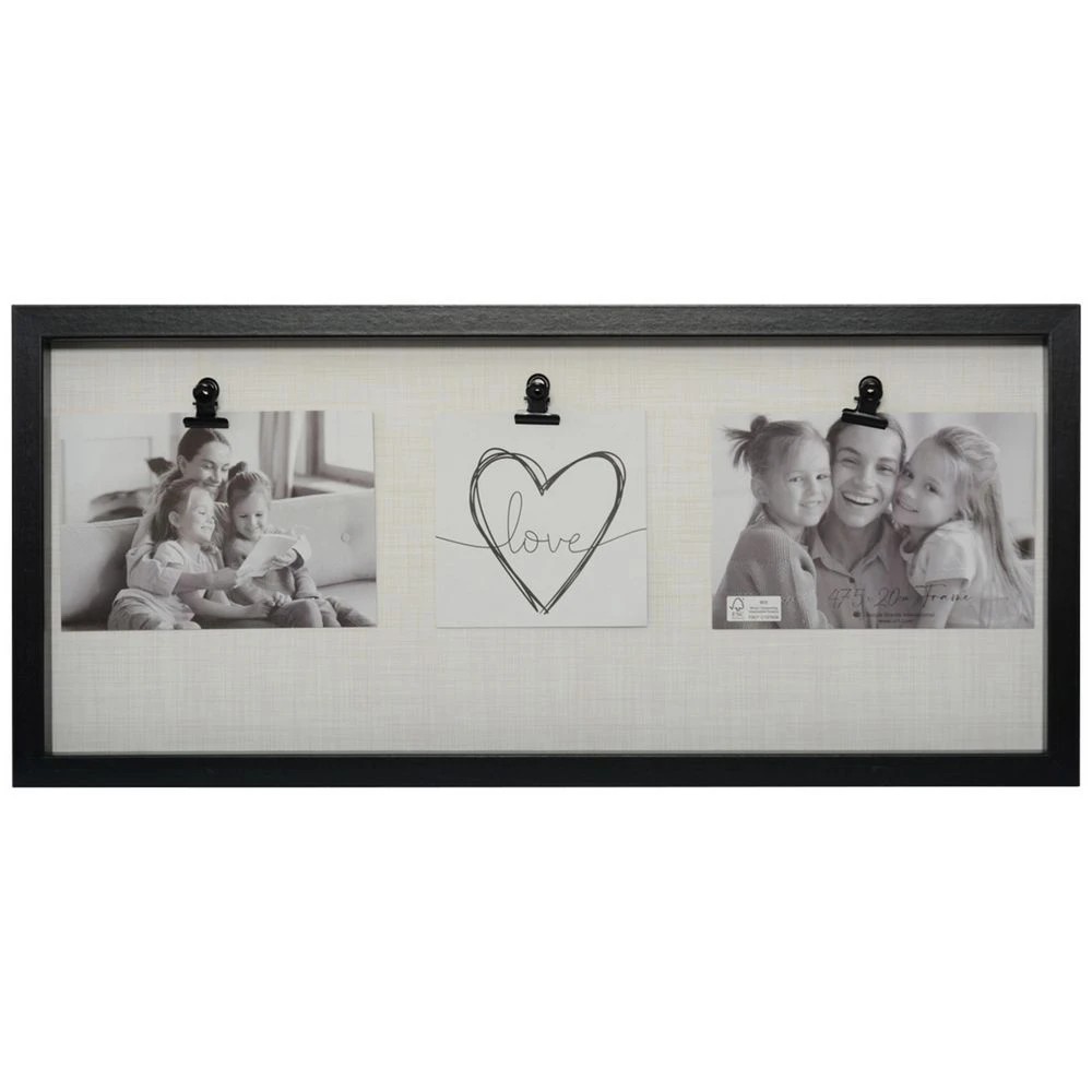 1 Boston 3 Clip Frame Black, 1 of 3