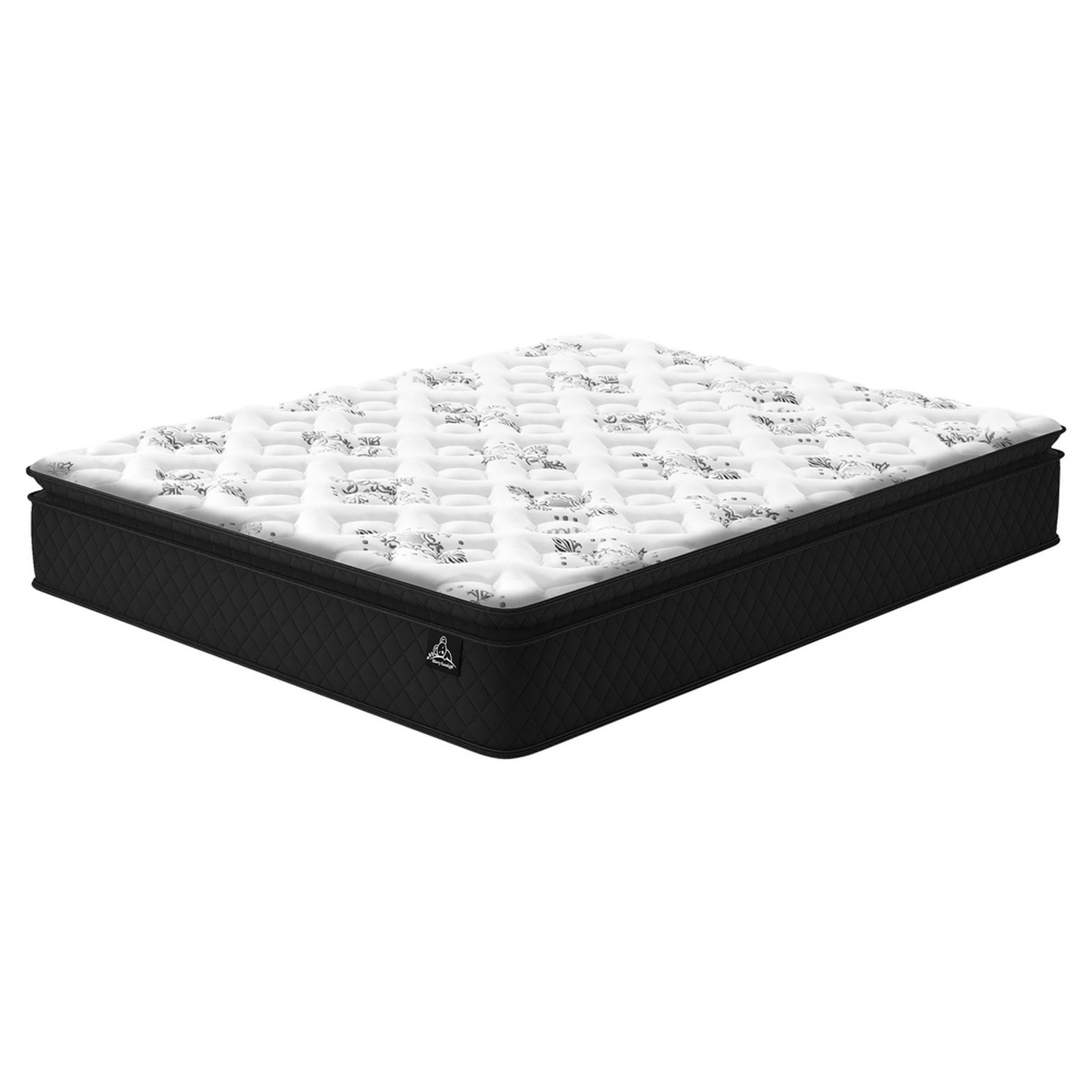 1 Starry Eucalypt Mattress Pillow Top Foam Bed Bonnell Spring 24cm - King Single Bed, 1 of 10